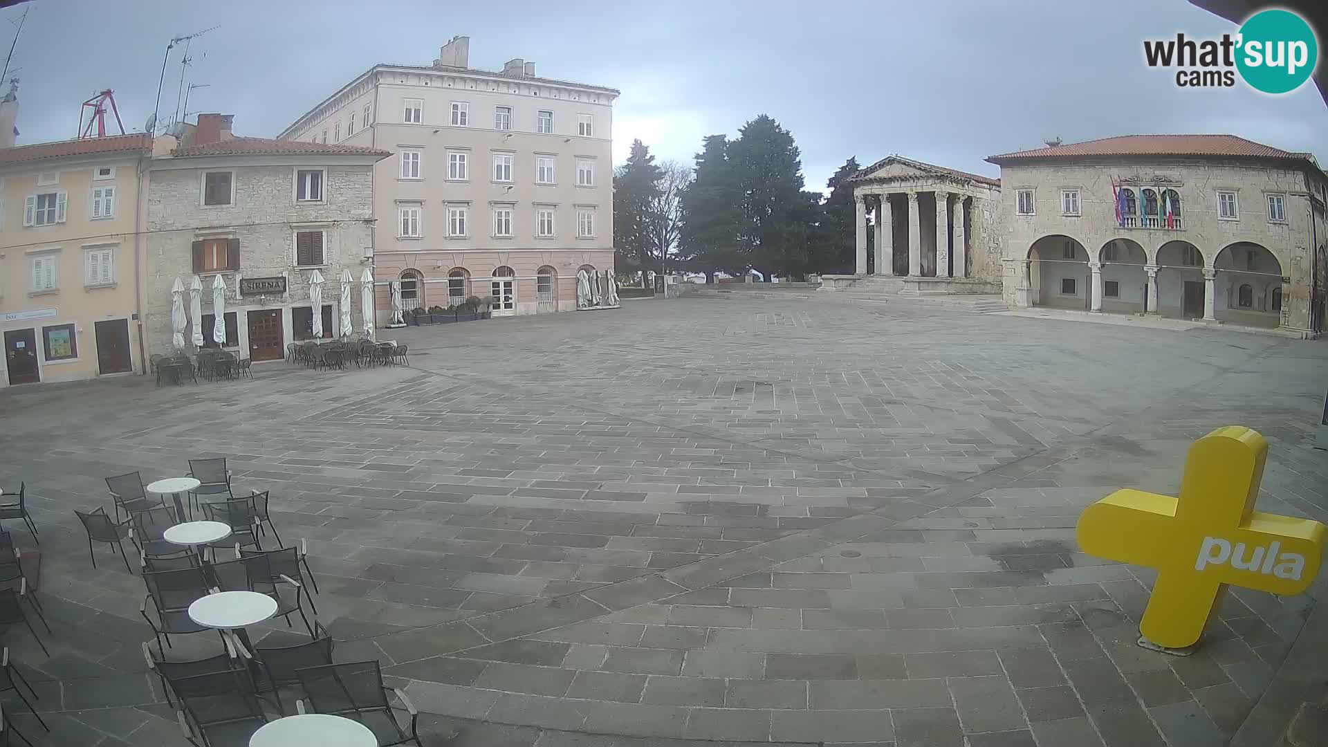 Pula – Forum el Tempio di Augusto