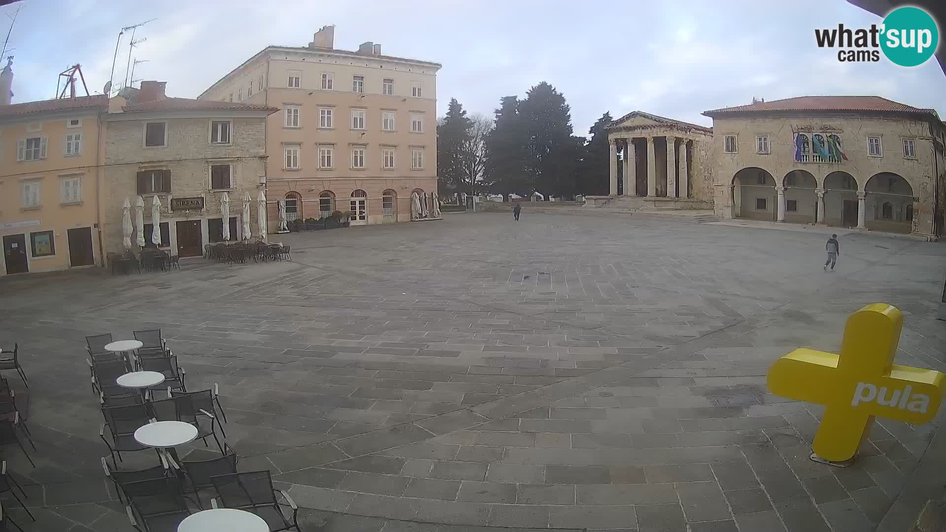 Pula – Forum et Tempio di Augusto