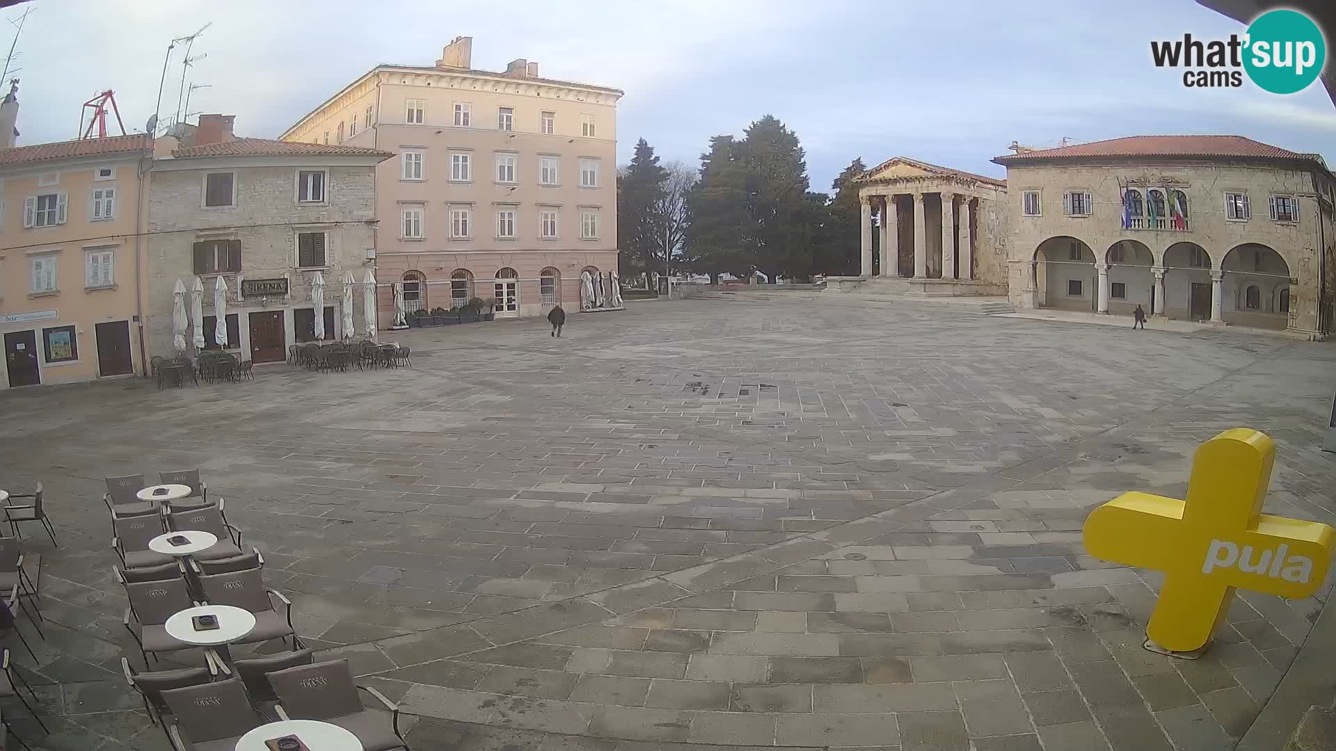 Pula – Forum el Tempio di Augusto