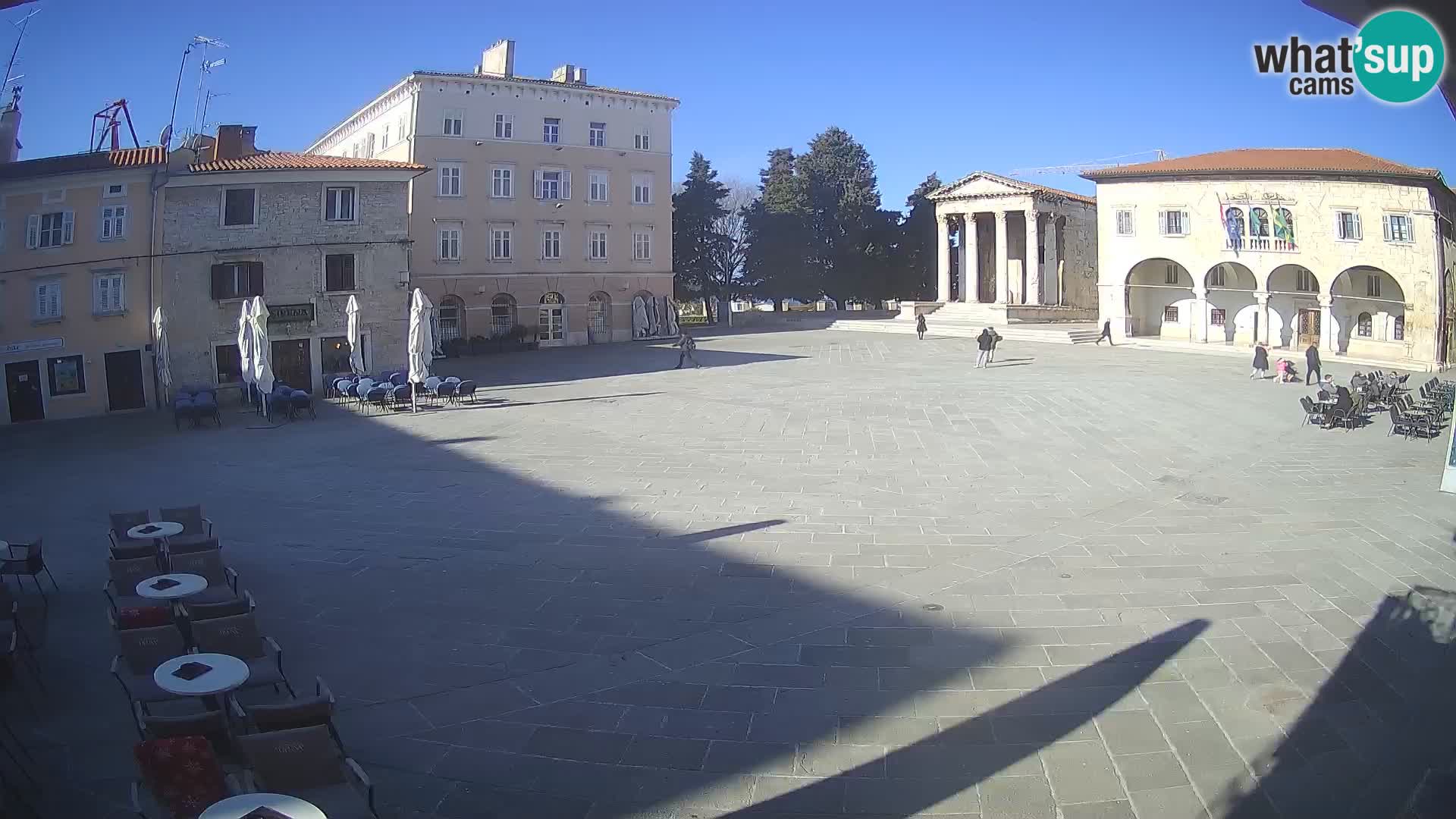 Pula – Forum et Tempio di Augusto