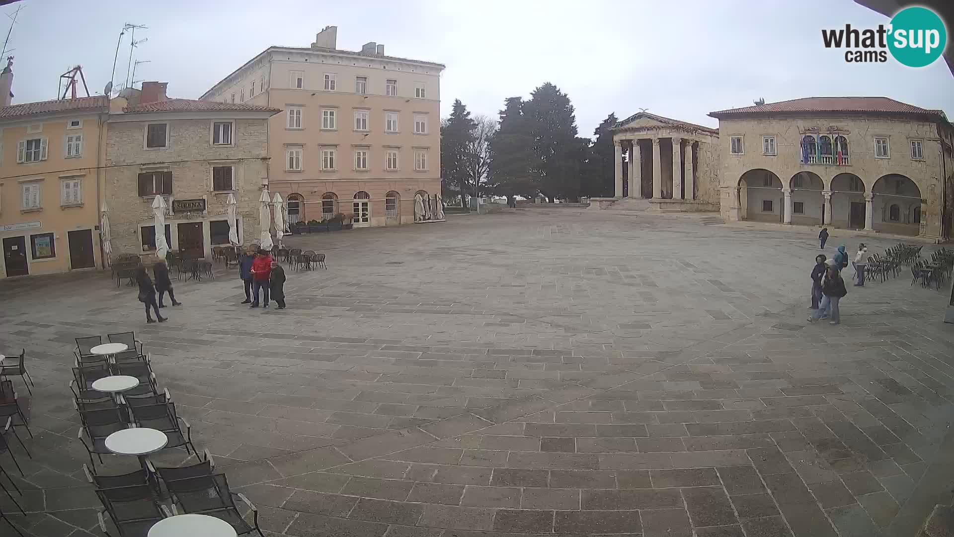 Pola – Forum e Tempio di Augusto