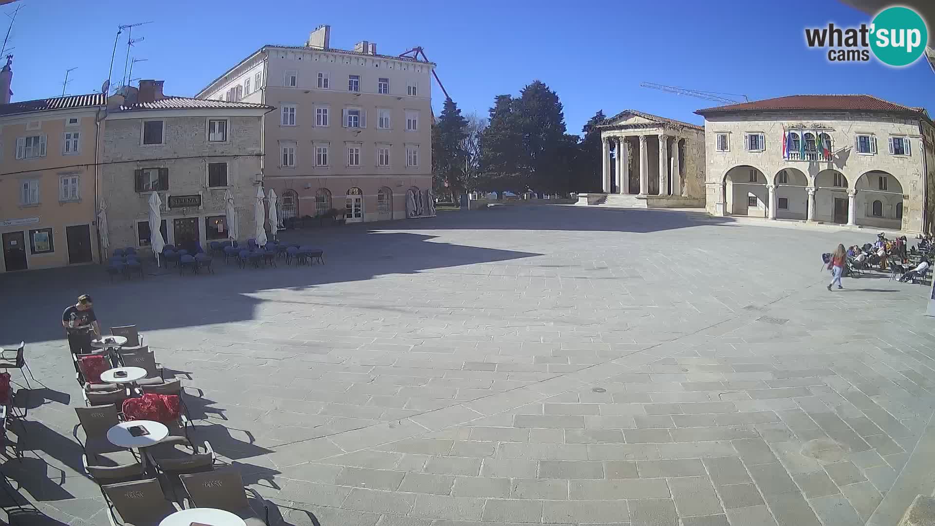 Pola – Forum e Tempio di Augusto