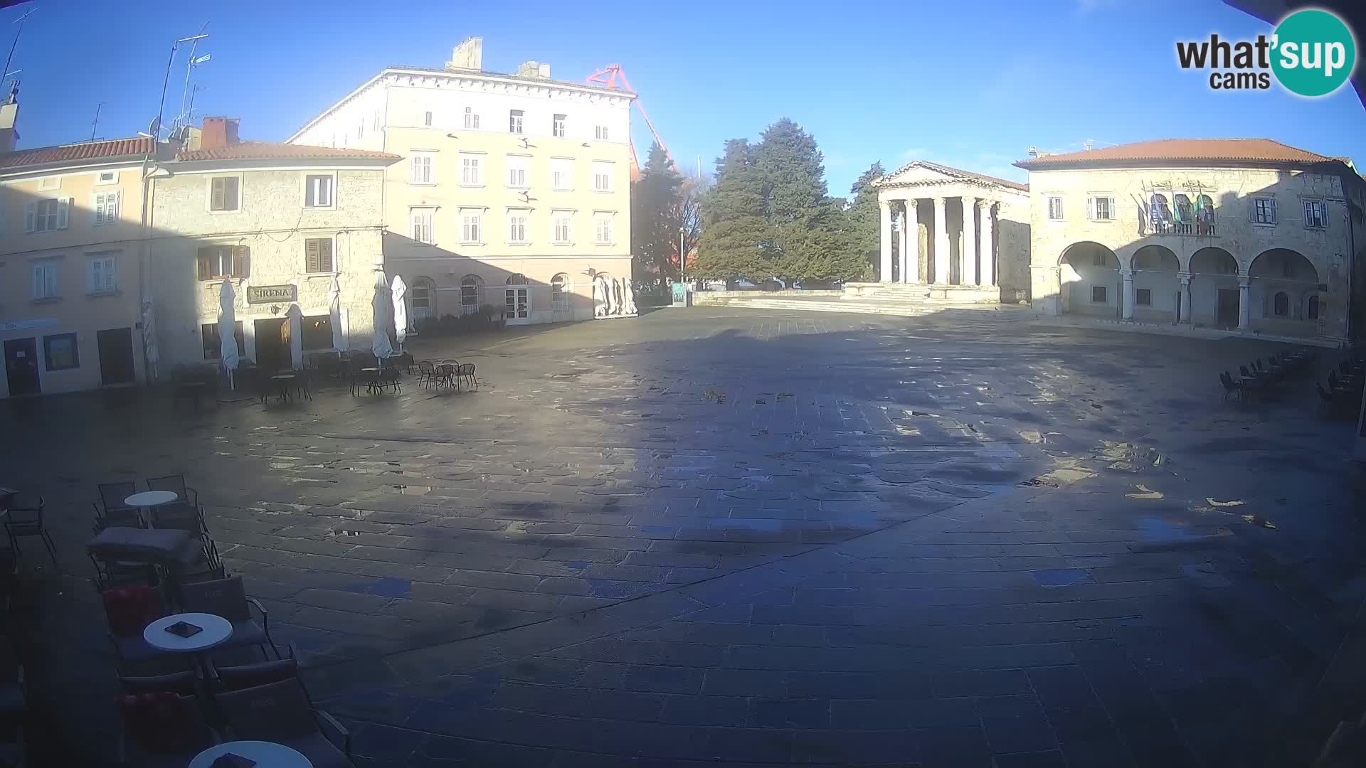 Pula – Forum el Tempio di Augusto