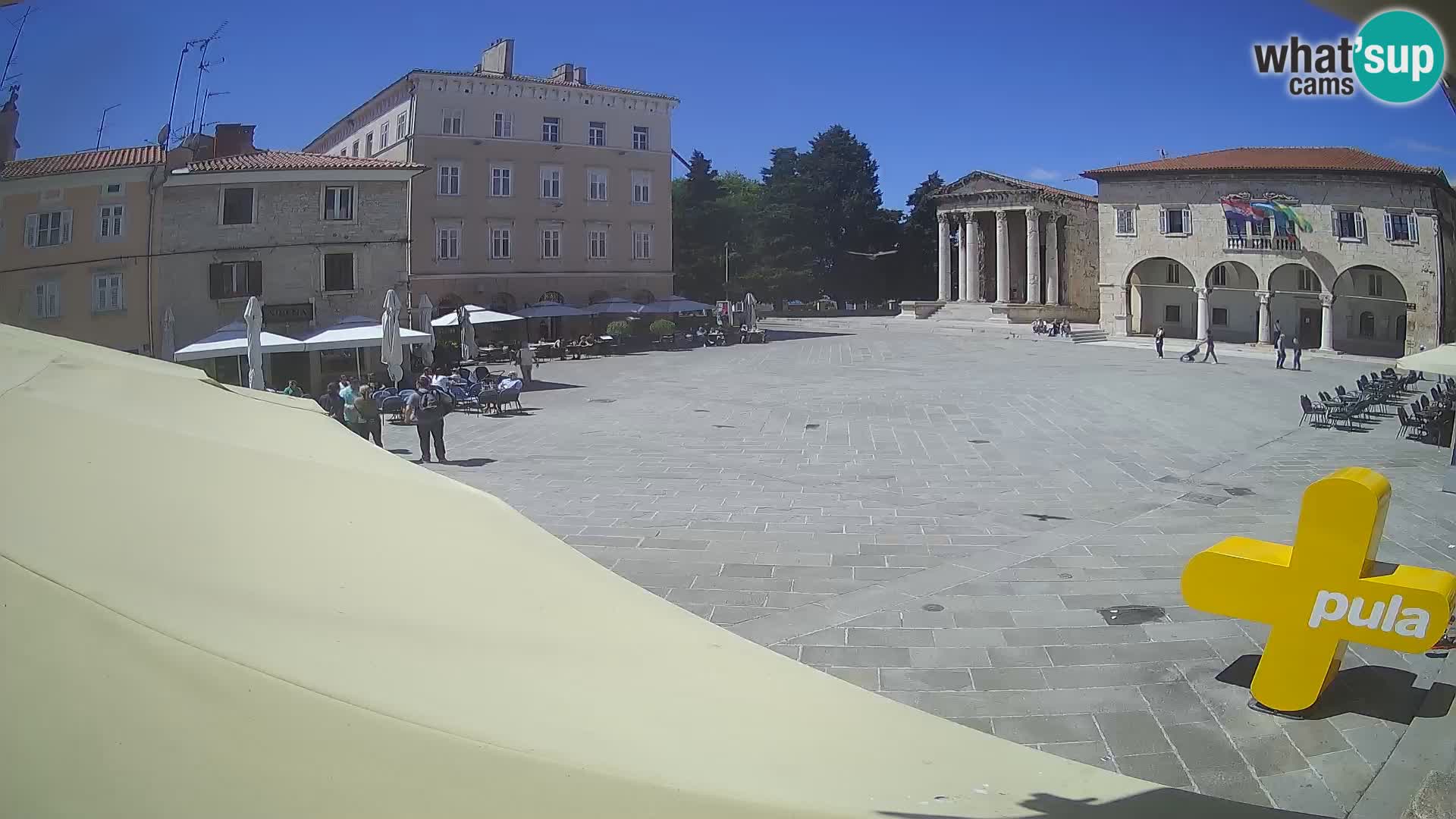 Pula – Forum et Tempio di Augusto