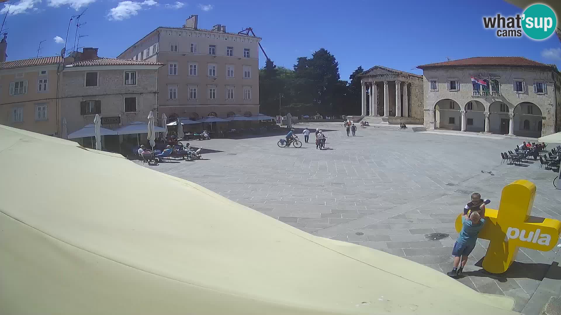 Pola – Forum e Tempio di Augusto