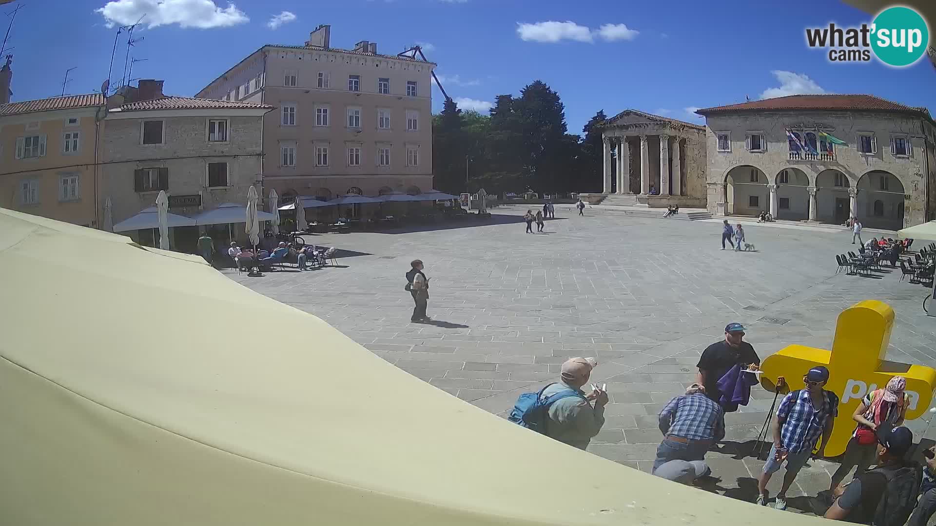 Pula – Forum el Tempio di Augusto