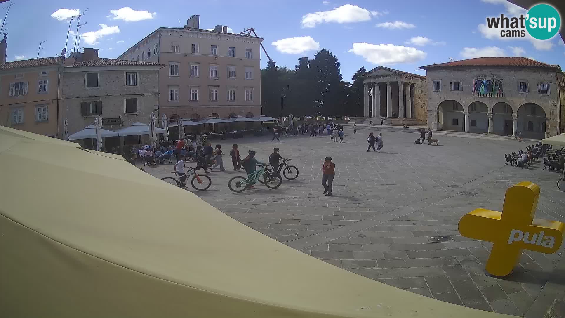 Pula – Forum el Tempio di Augusto