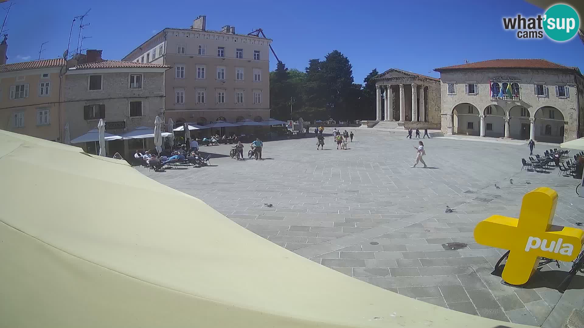 Pula – Forum et Tempio di Augusto