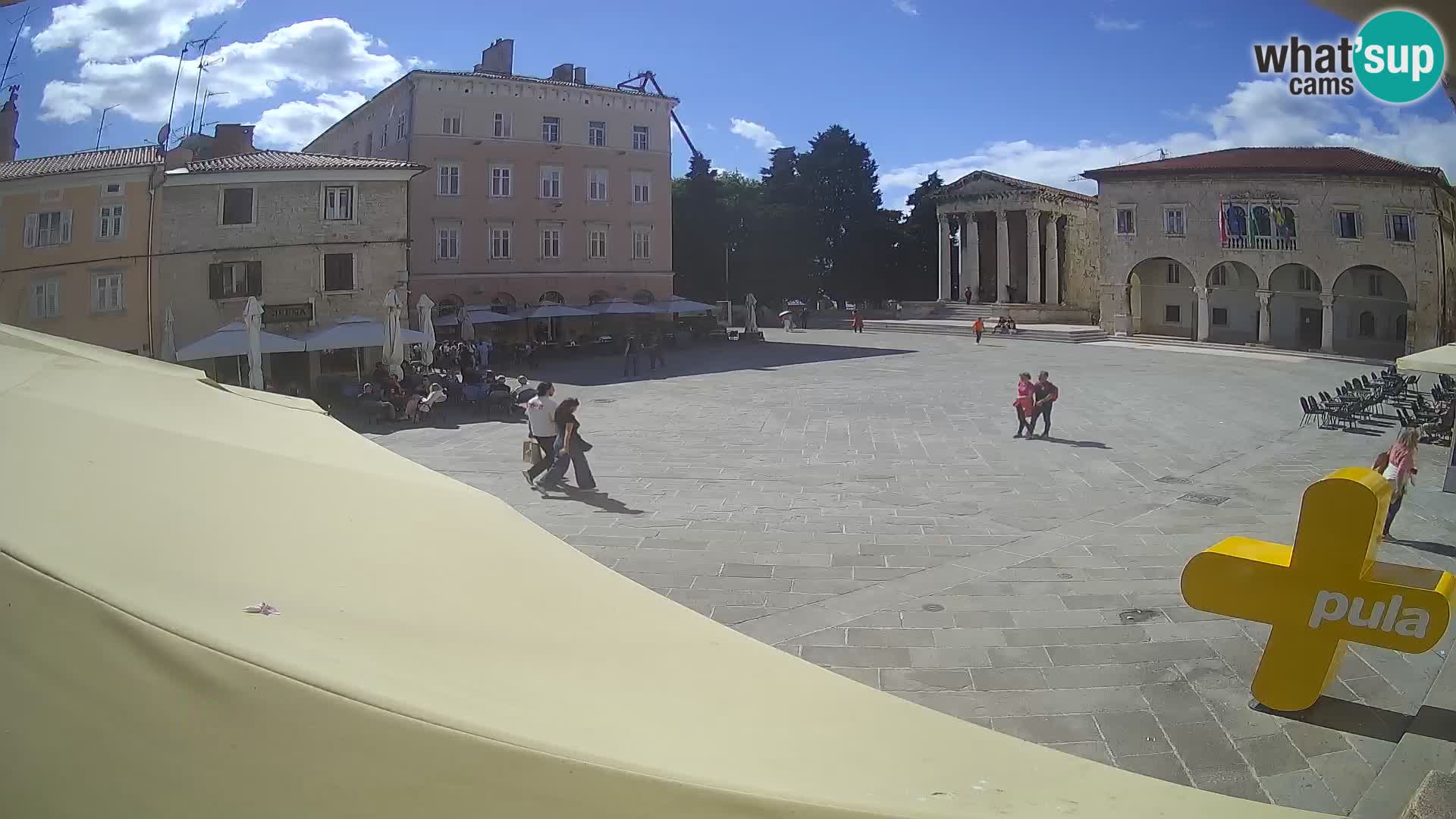 Pula – Forum et Tempio di Augusto