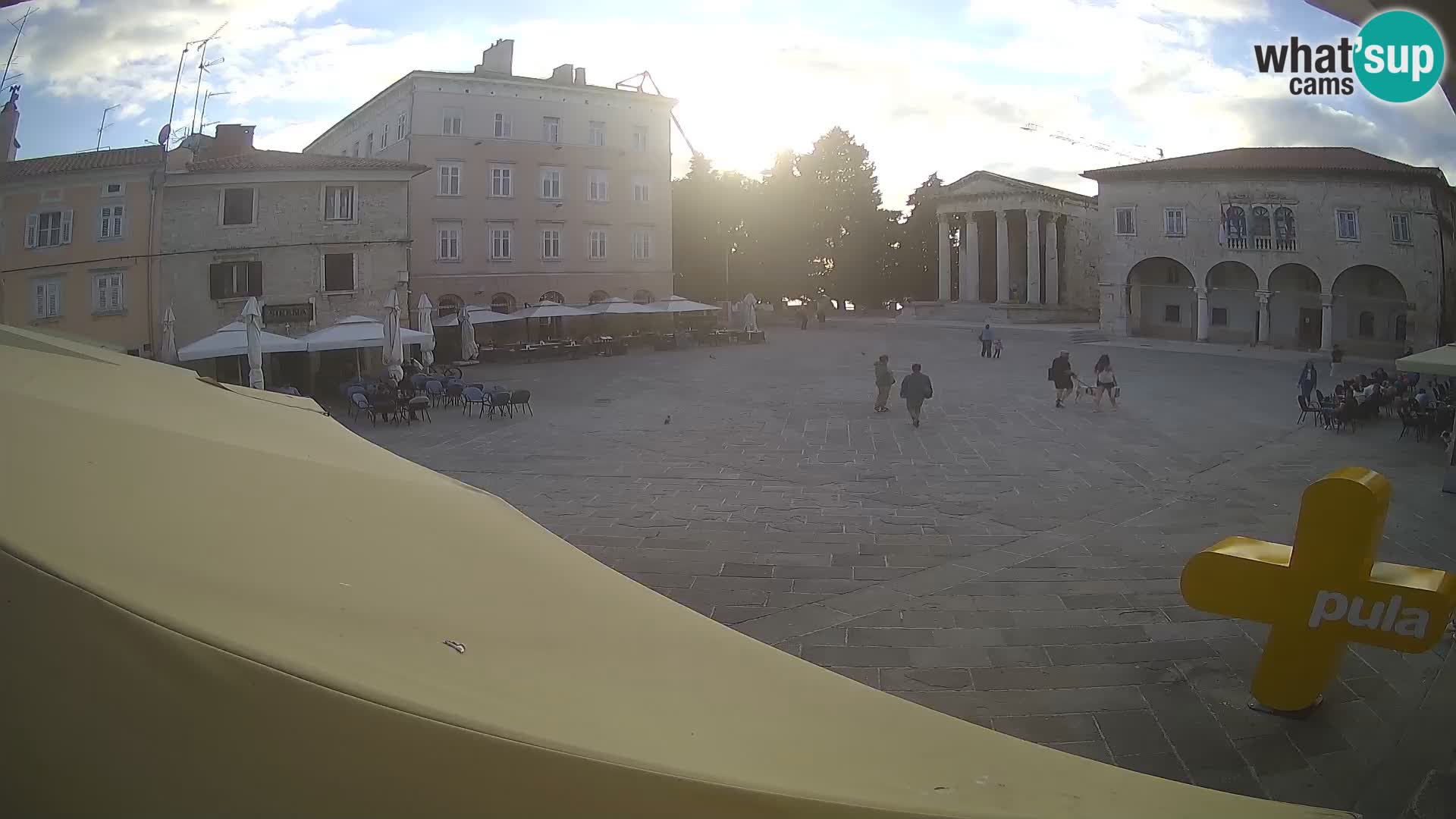 Pula – Forum et Tempio di Augusto