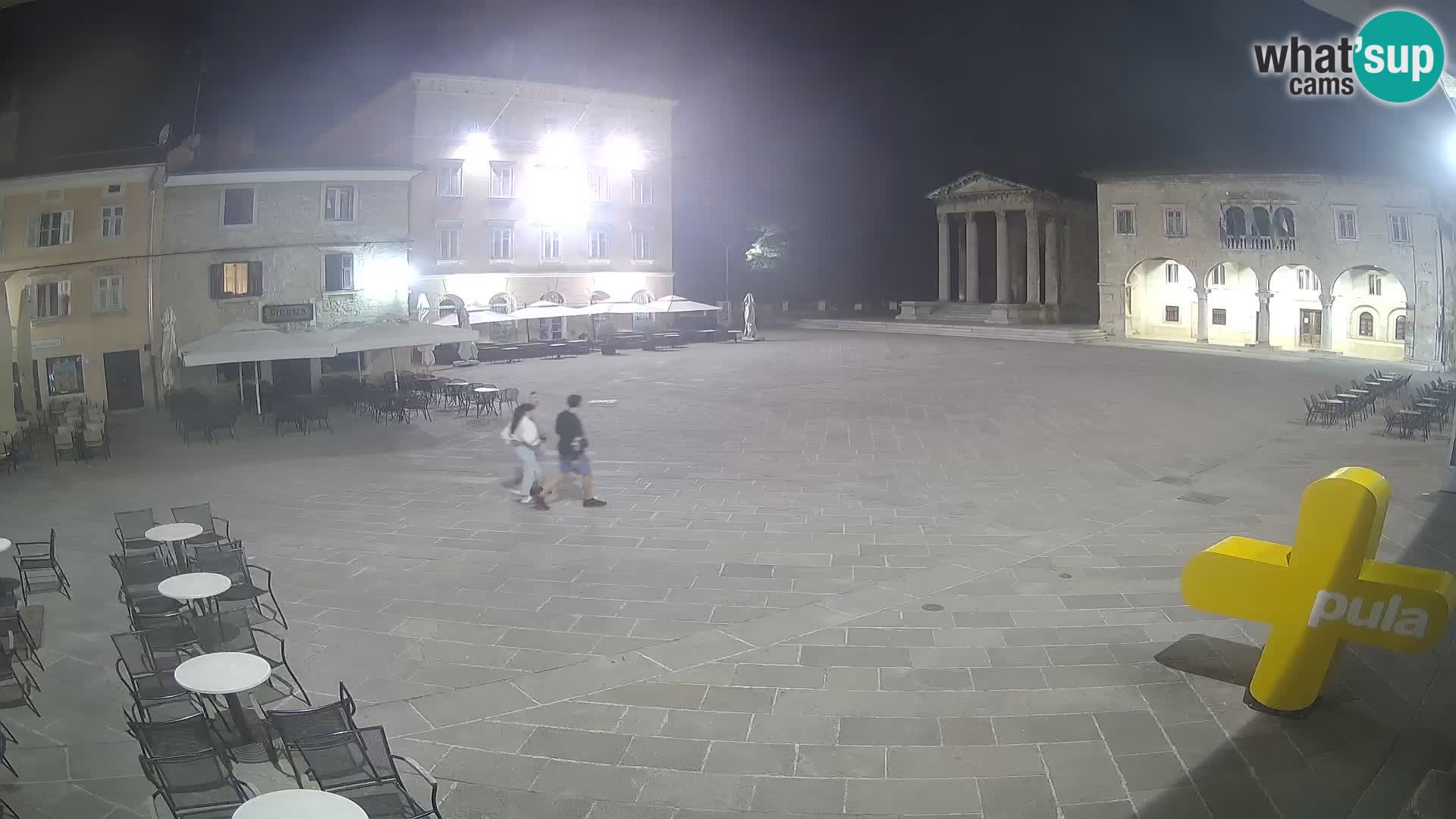 Pula – Forum et Tempio di Augusto
