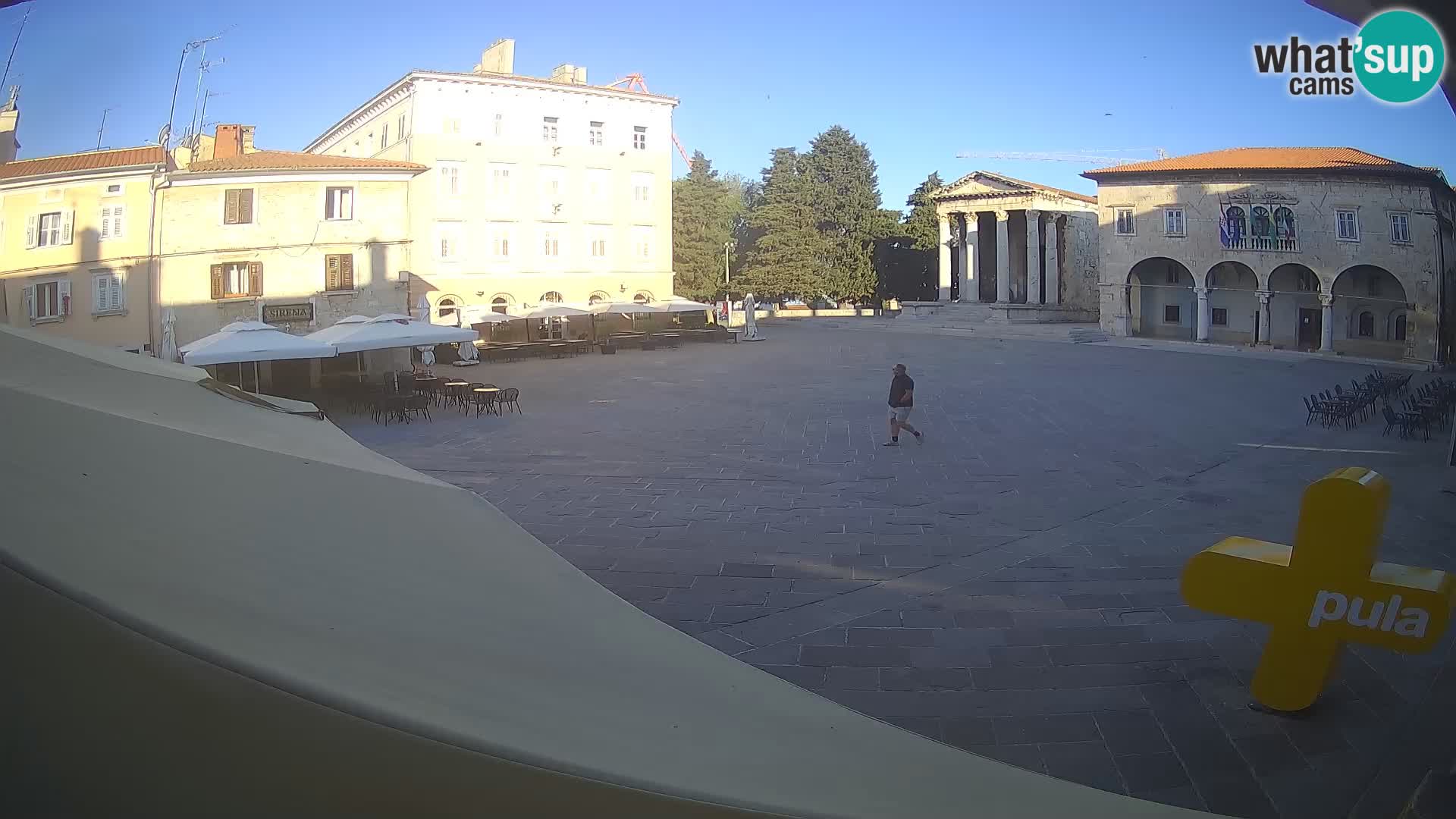 Pola – Forum e Tempio di Augusto
