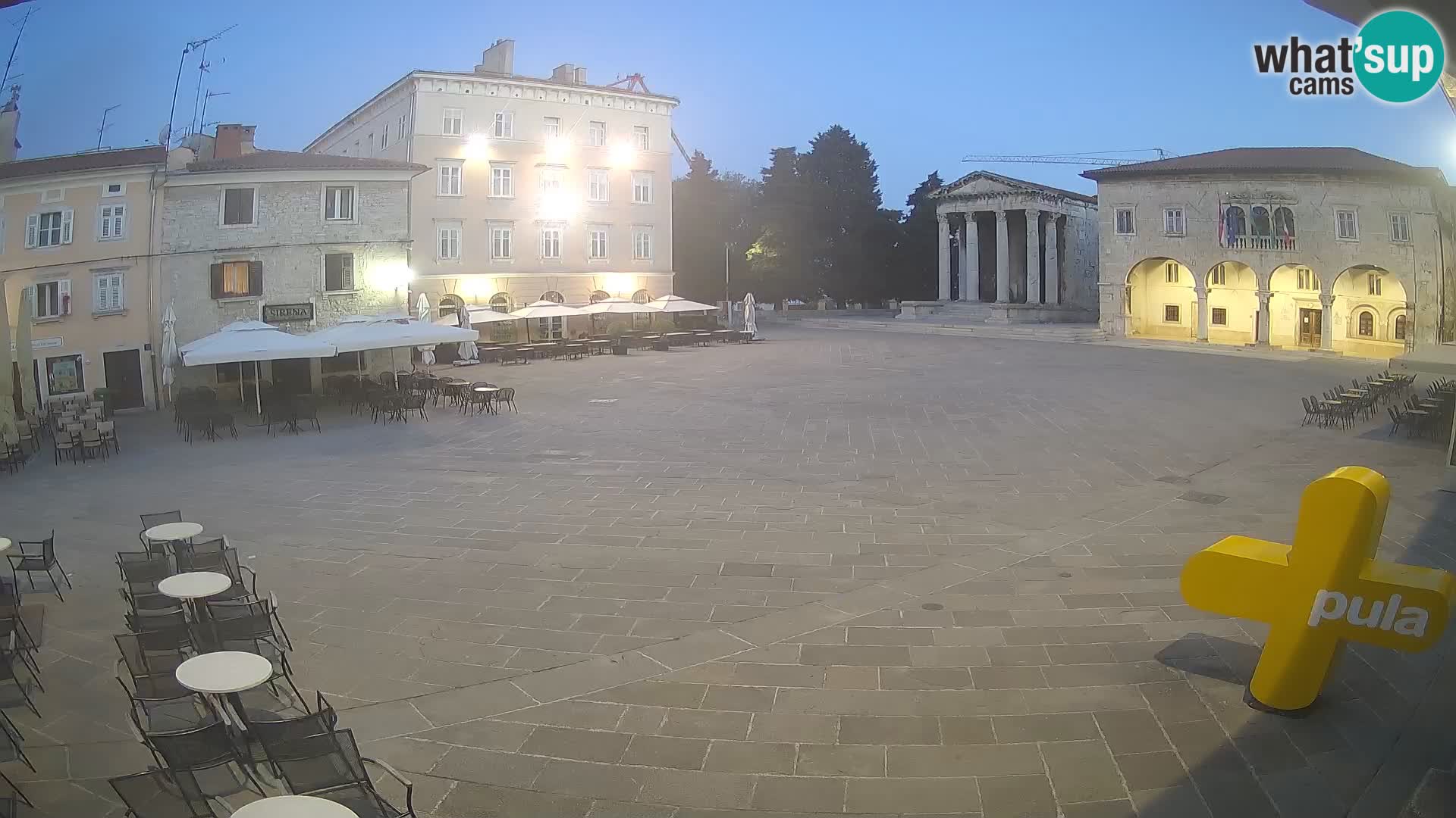 Pula – Forum i Augustov hram