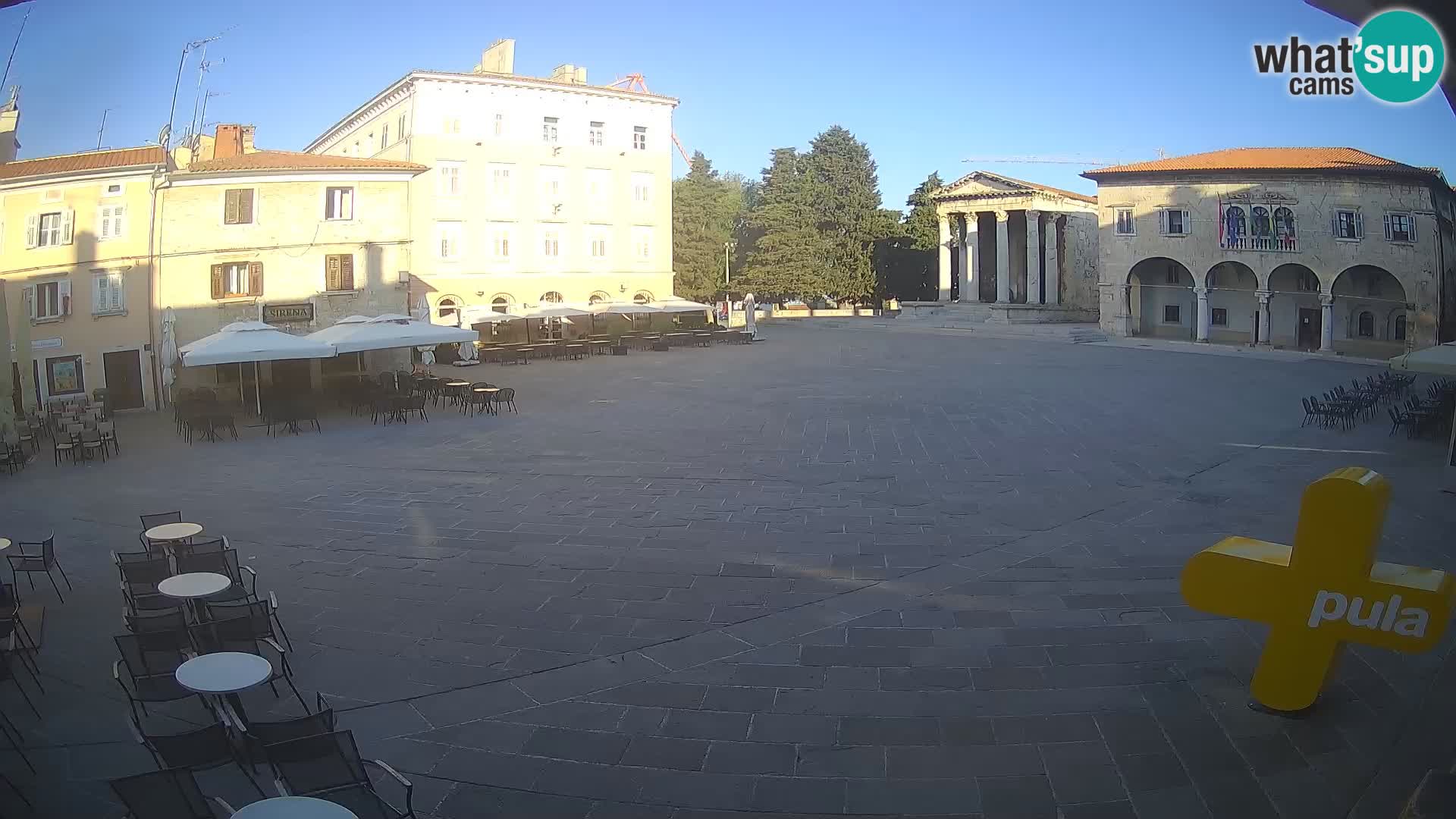 Pola – Forum e Tempio di Augusto