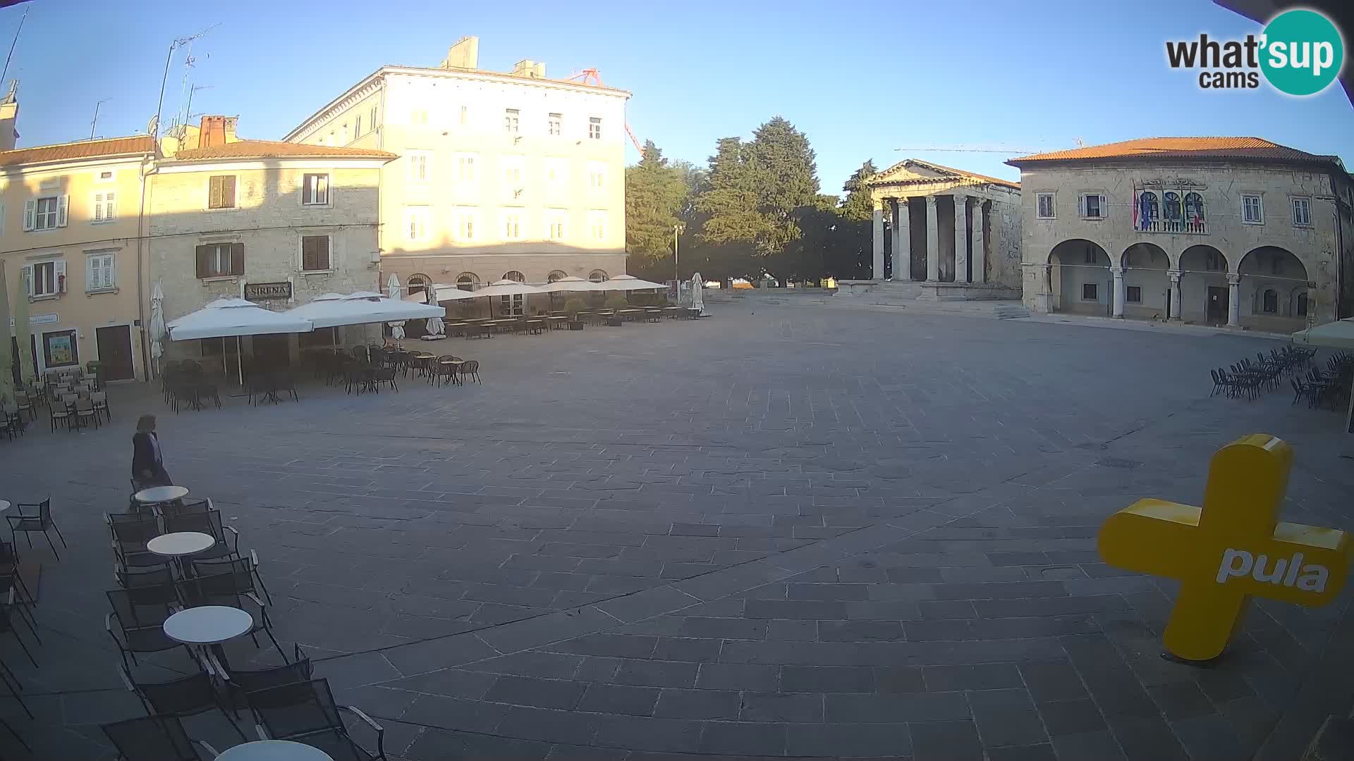 Pola – Forum e Tempio di Augusto