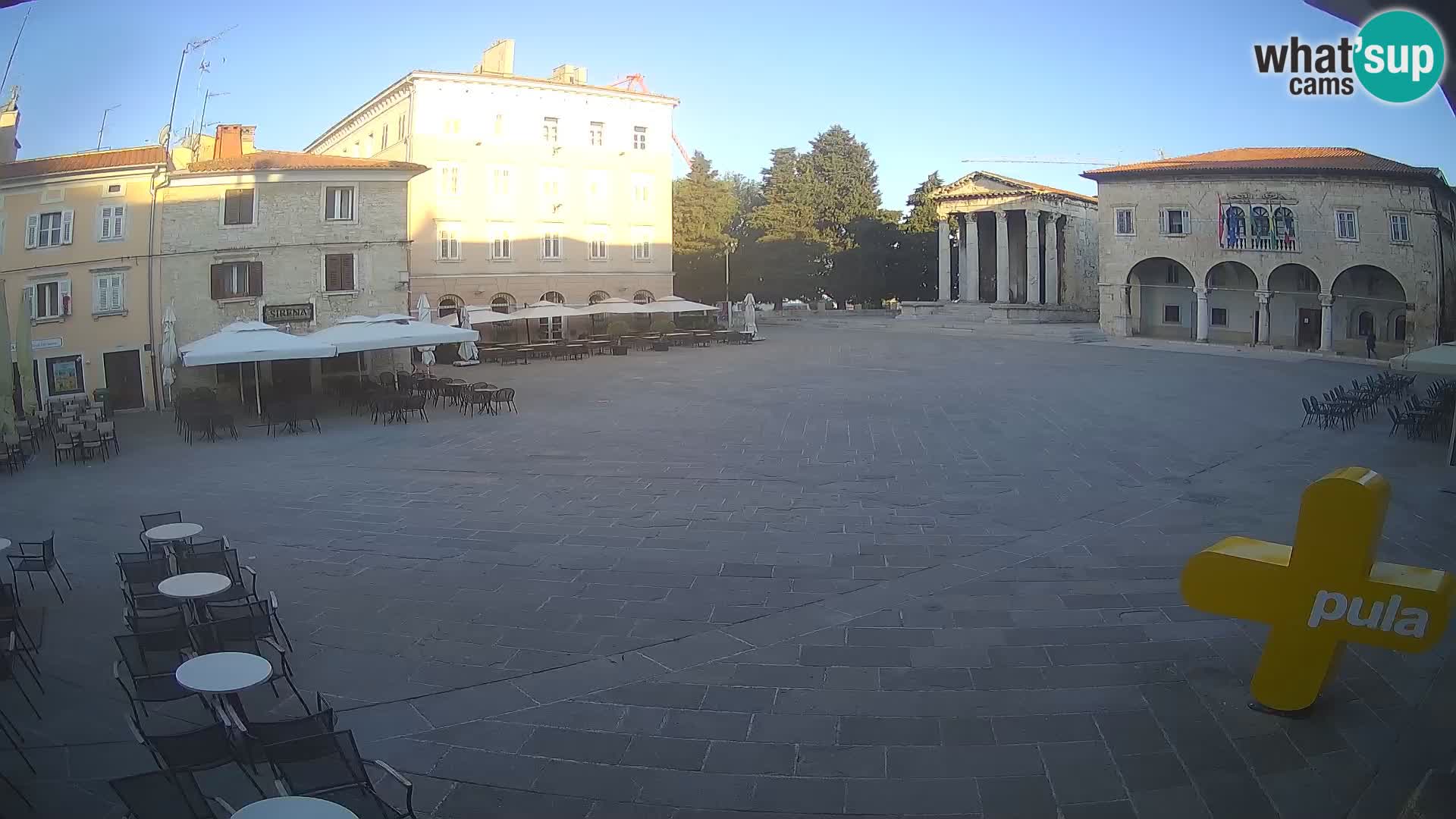 Pola – Forum e Tempio di Augusto