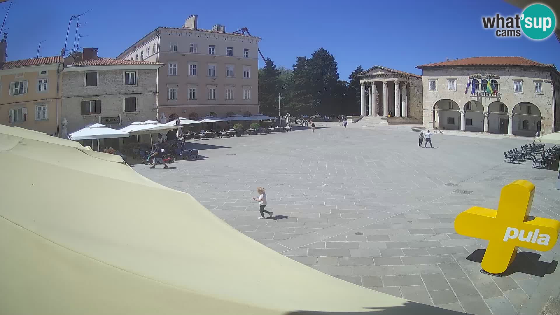 Pula – Forum et Tempio di Augusto
