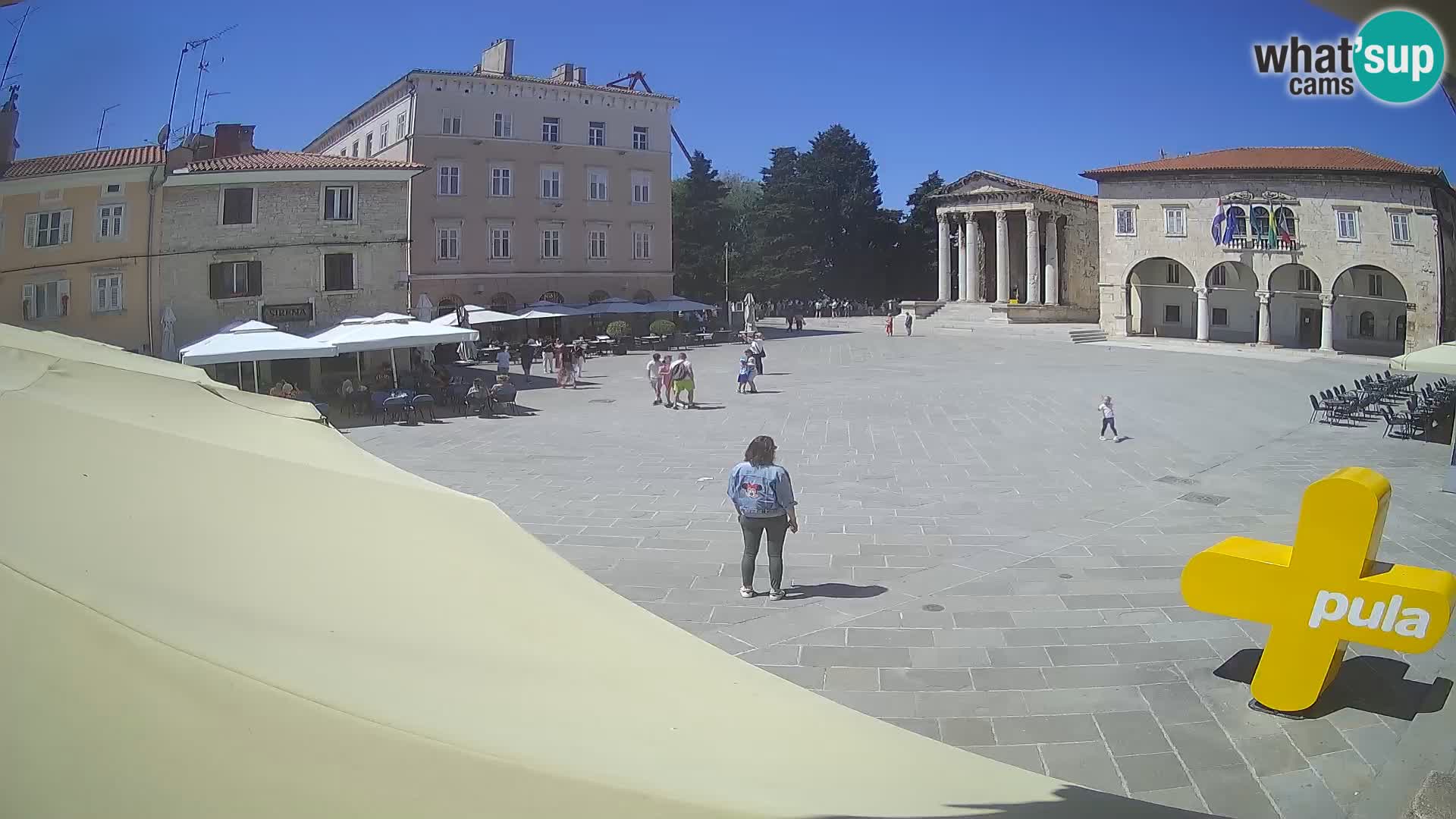 Pula – Forum et Tempio di Augusto