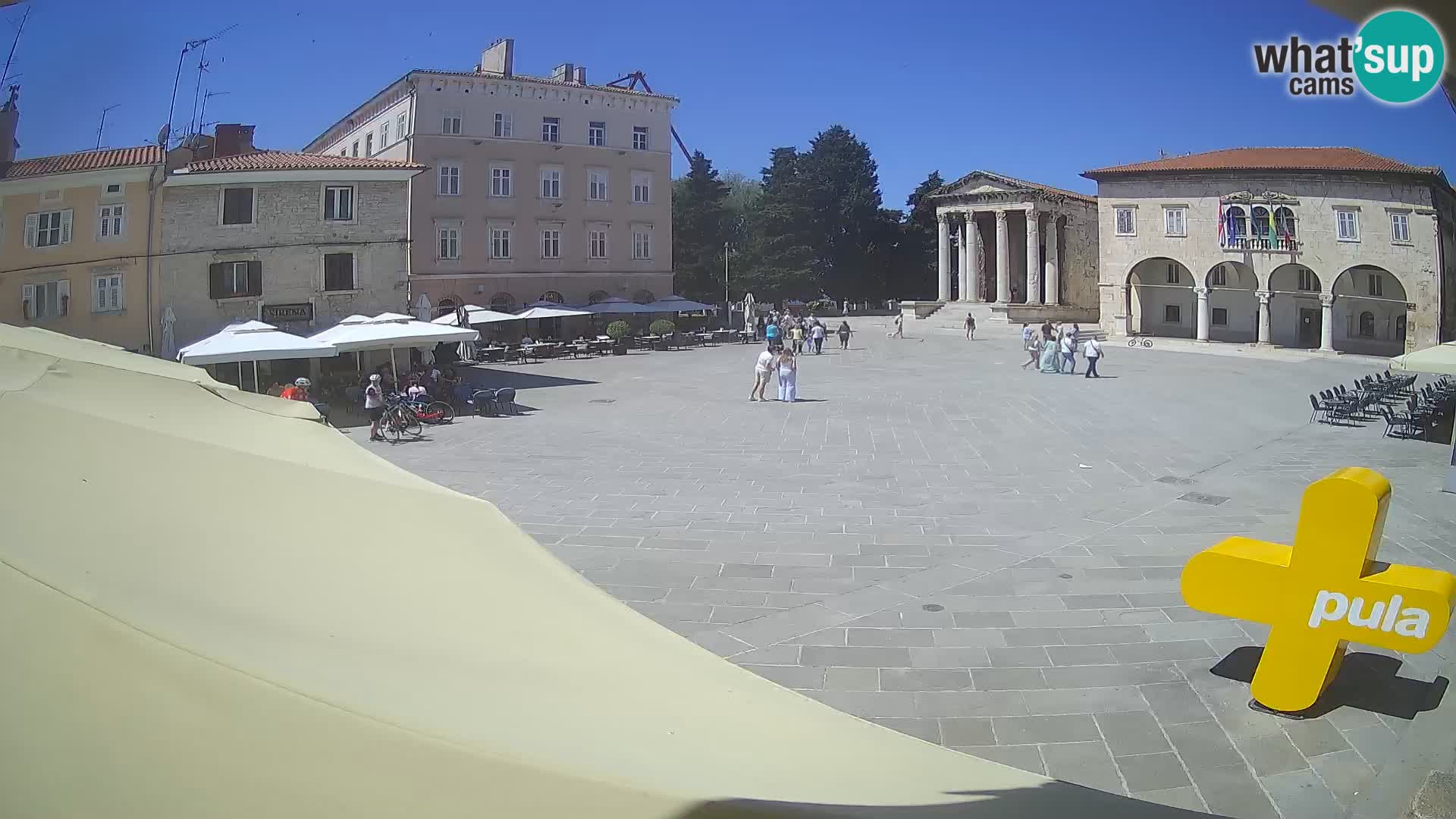 Pula – Forum el Tempio di Augusto