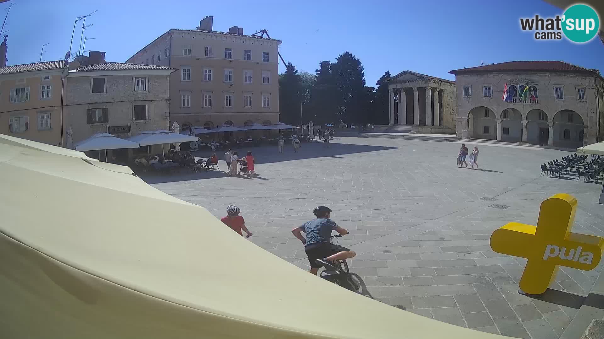Pula – Forum et Tempio di Augusto