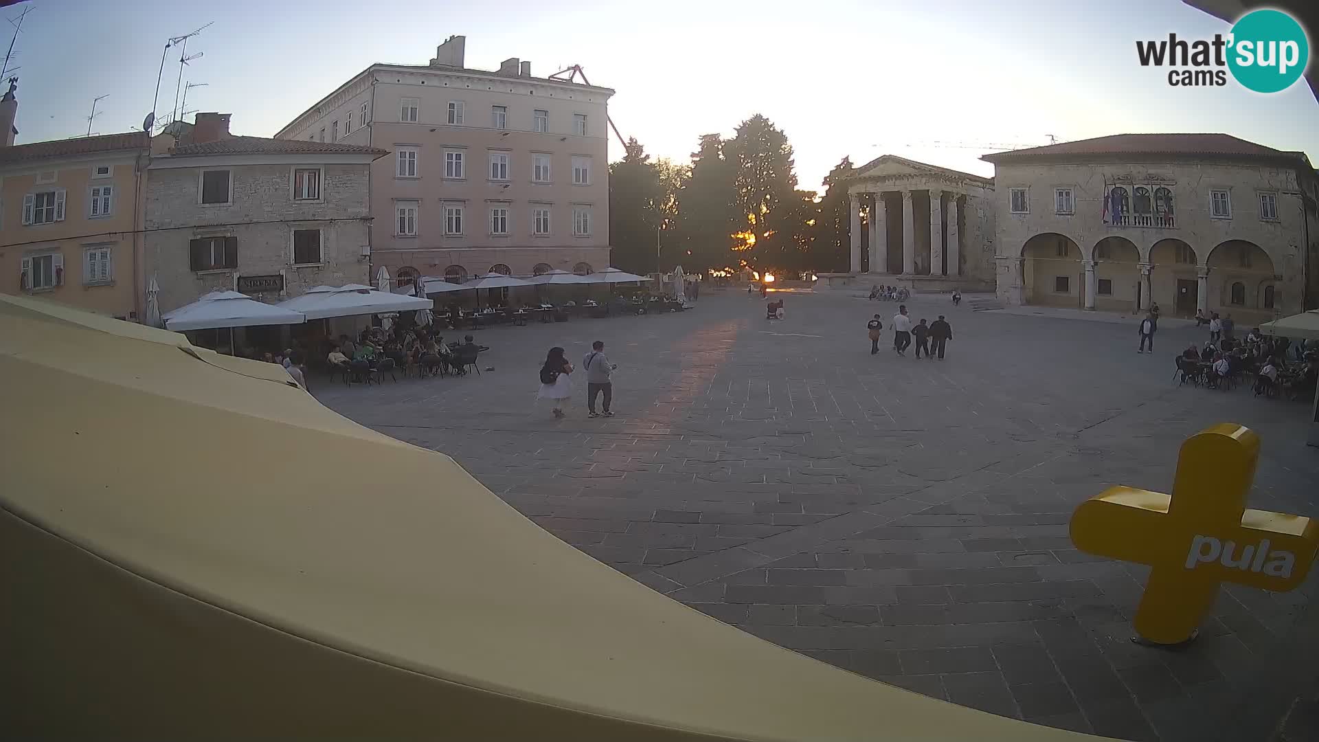 Pula – Forum et Tempio di Augusto