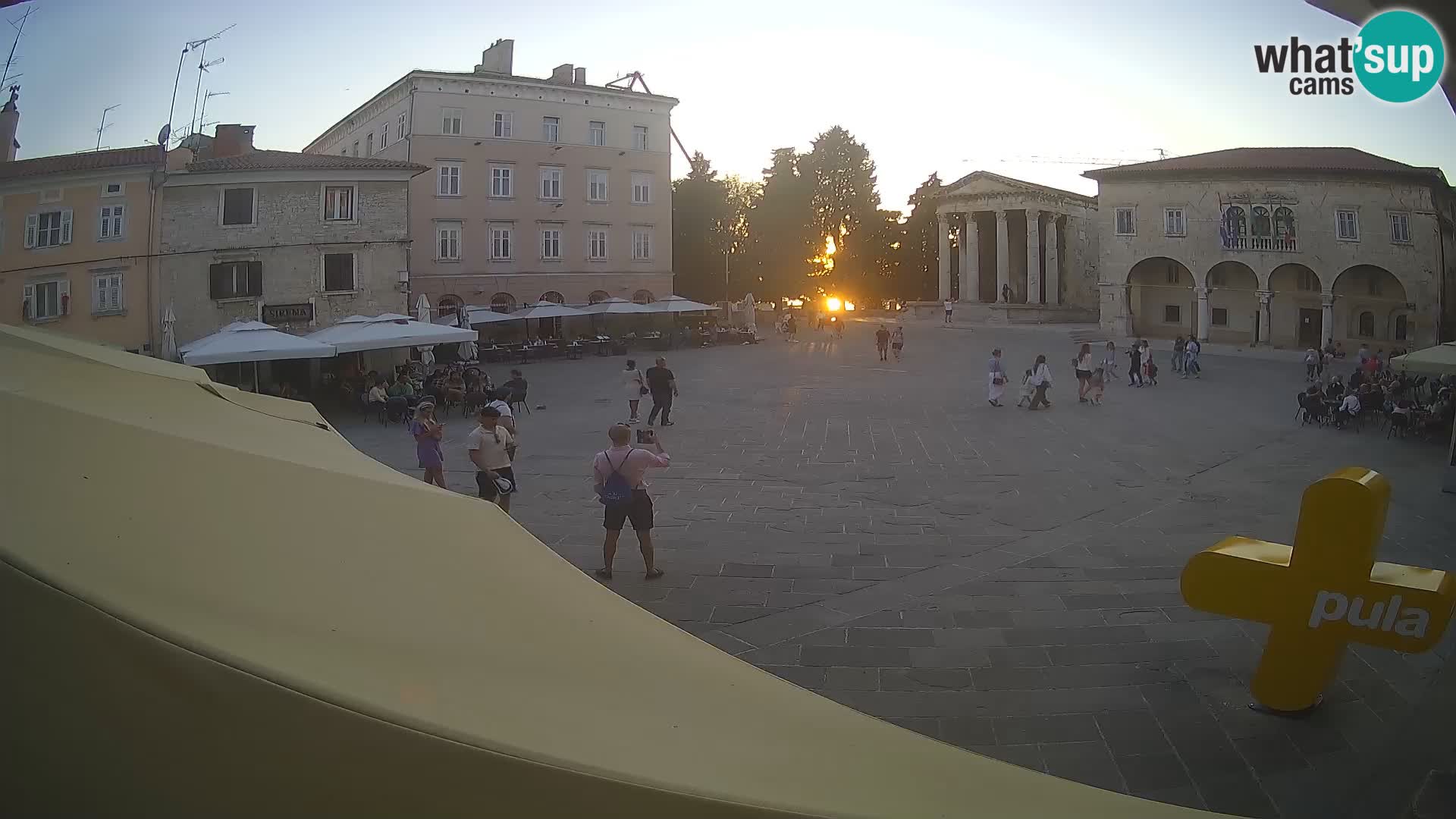 Pola – Forum e Tempio di Augusto