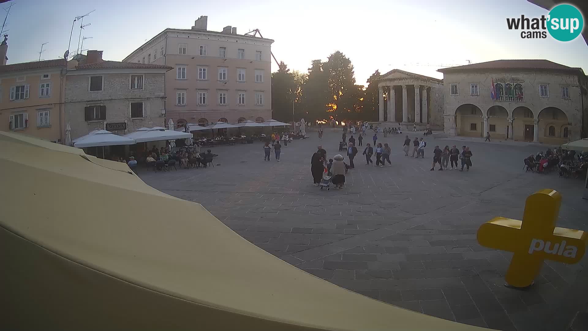 Pola – Forum e Tempio di Augusto