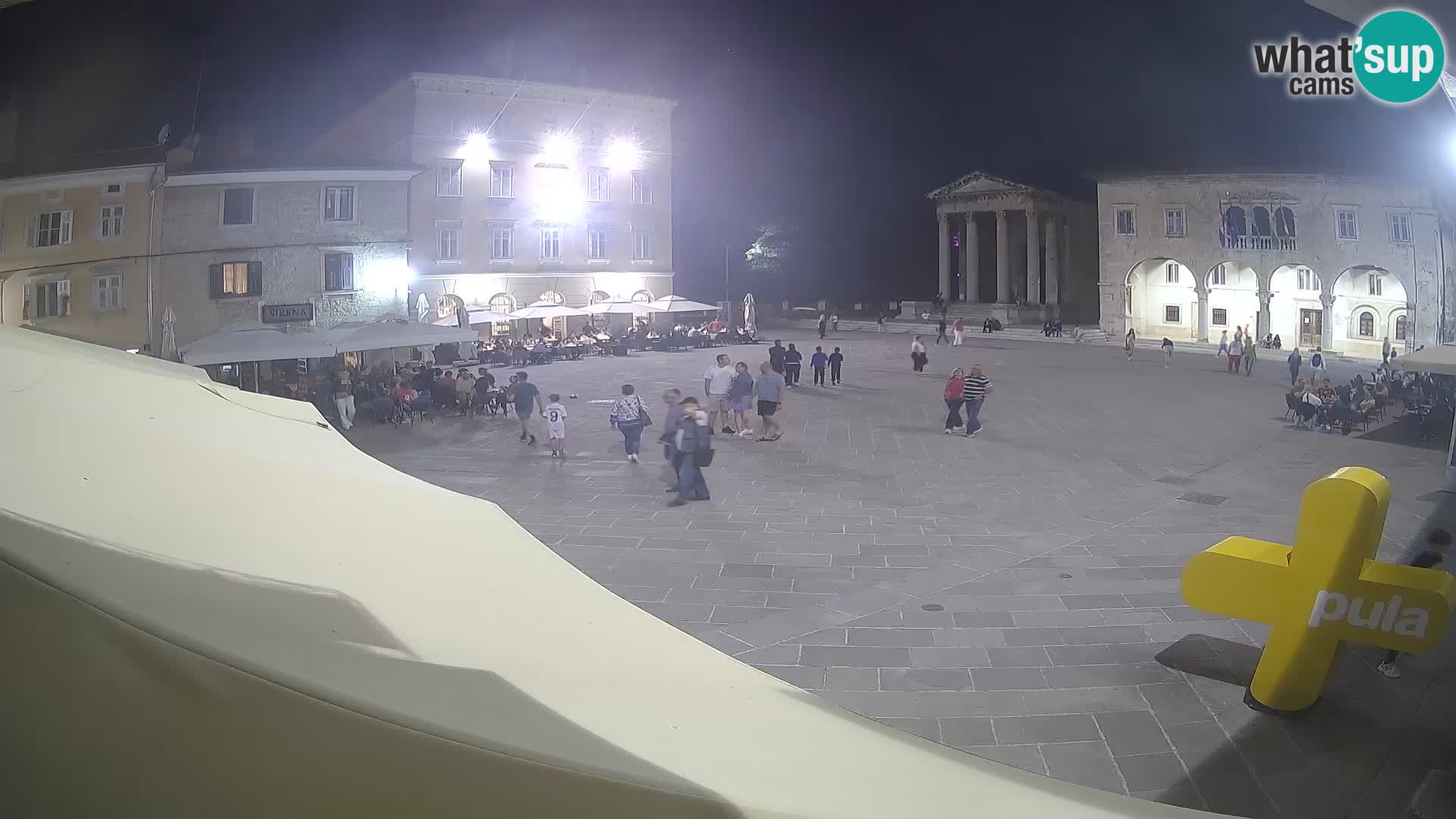 Pula – Forum el Tempio di Augusto