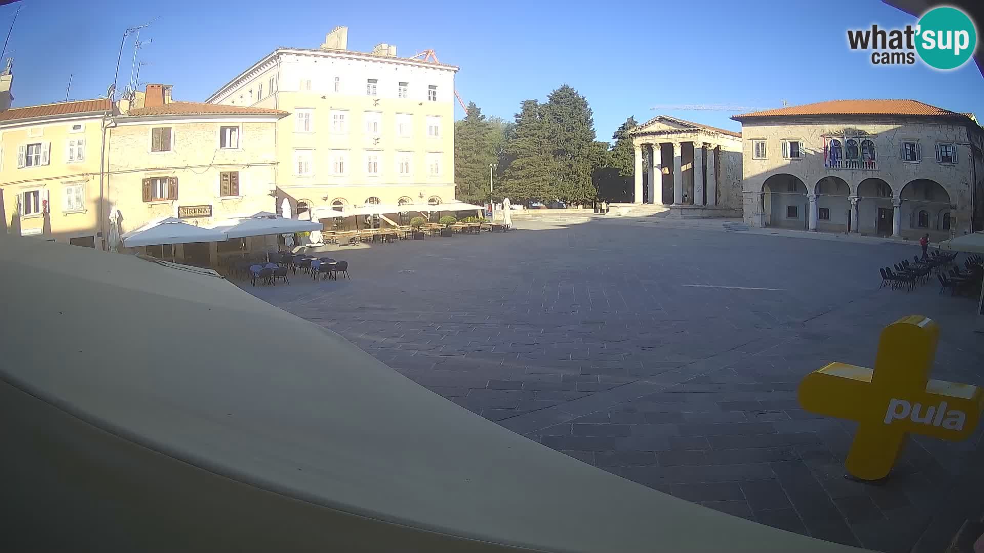 Pula – Forum el Tempio di Augusto