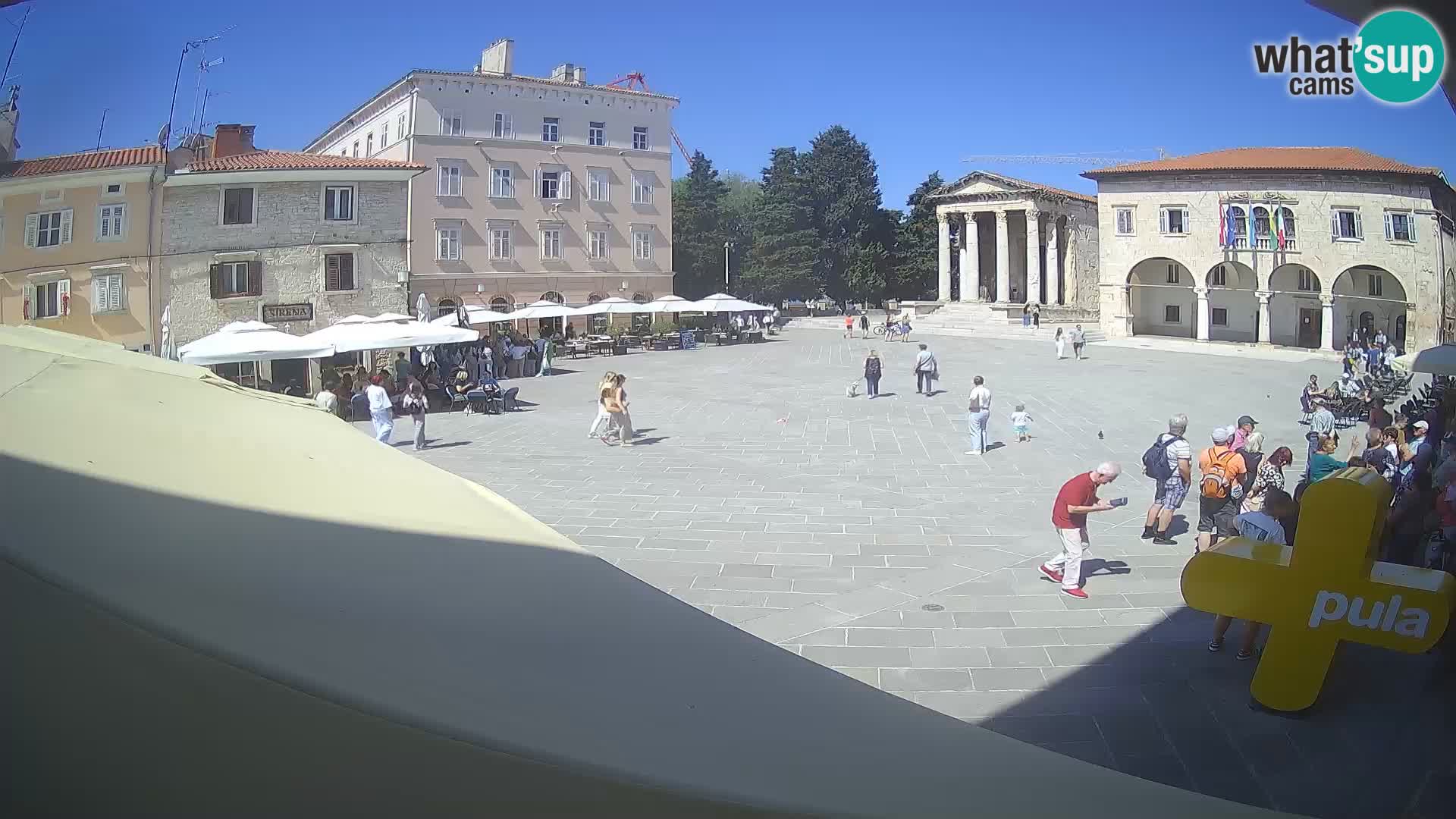 Pula – Forum el Tempio di Augusto
