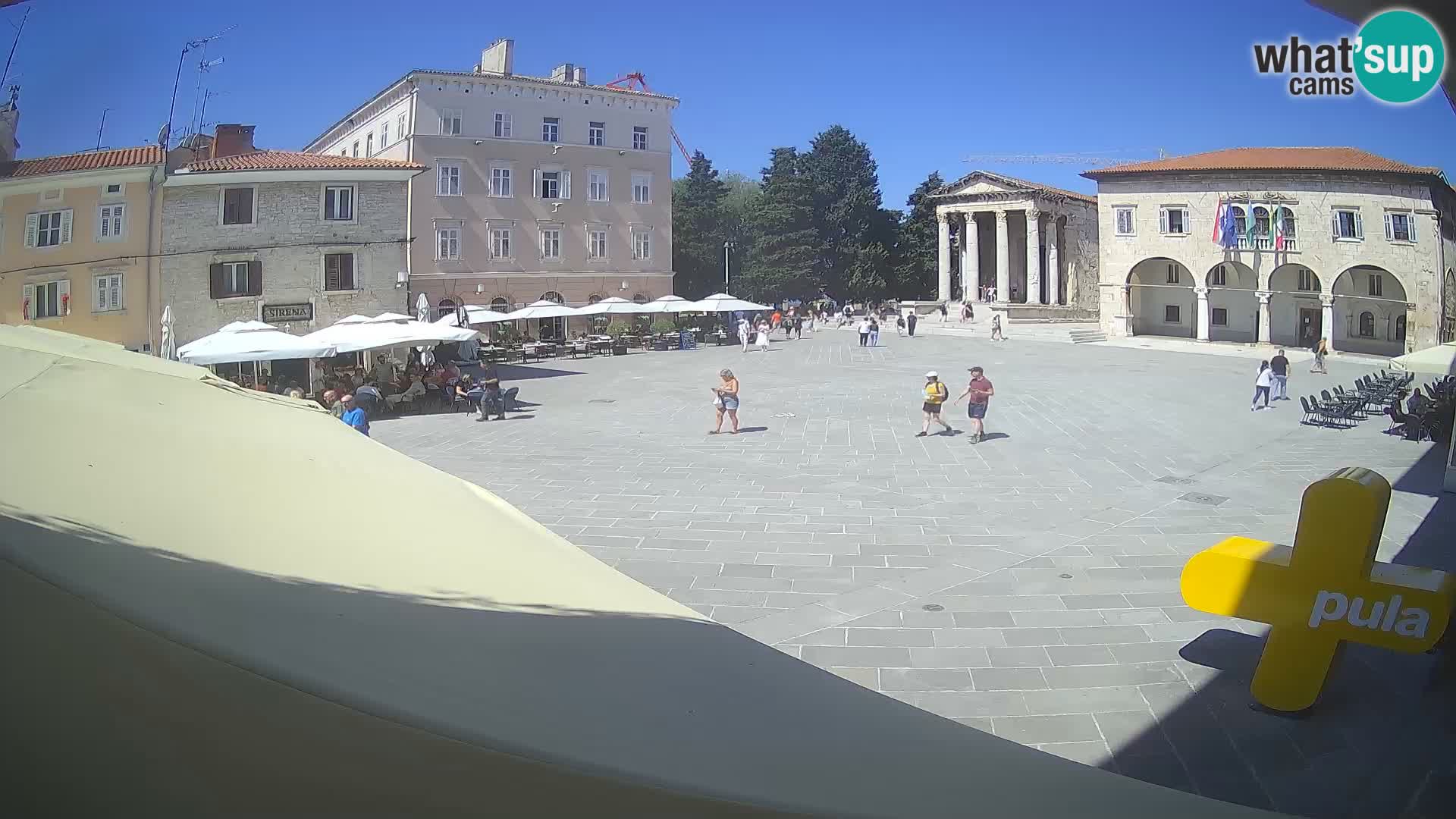 Pola – Forum e Tempio di Augusto