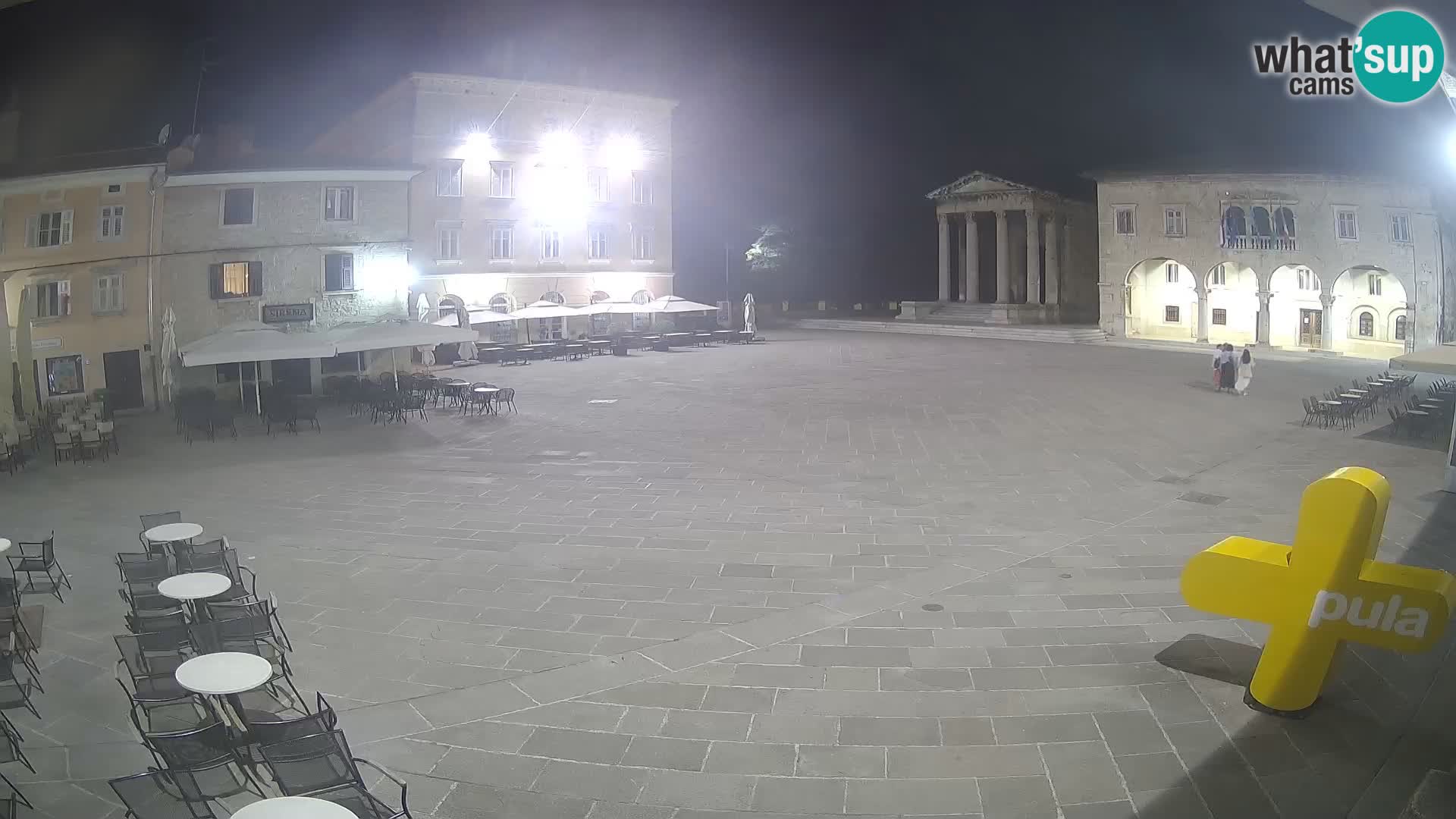 Pula – Forum et Tempio di Augusto
