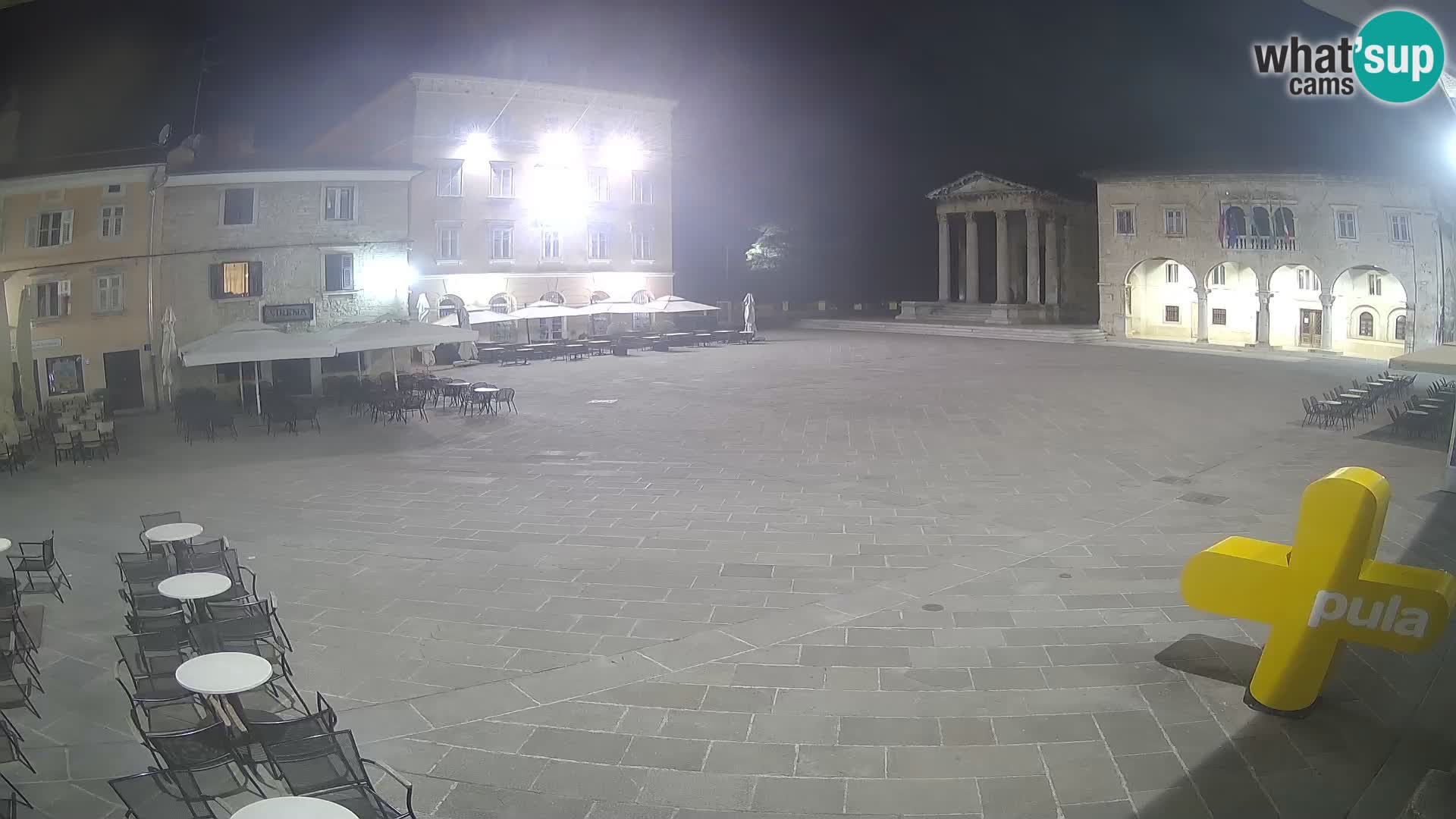 Pula – Forum el Tempio di Augusto