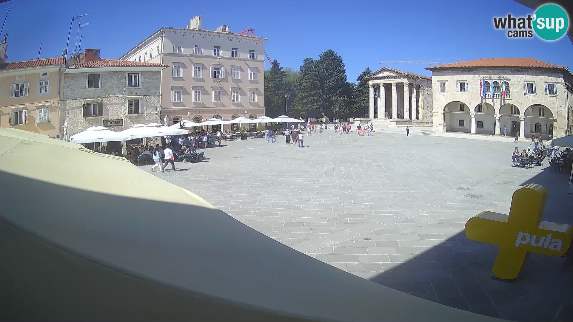Pula – Forum el Tempio di Augusto