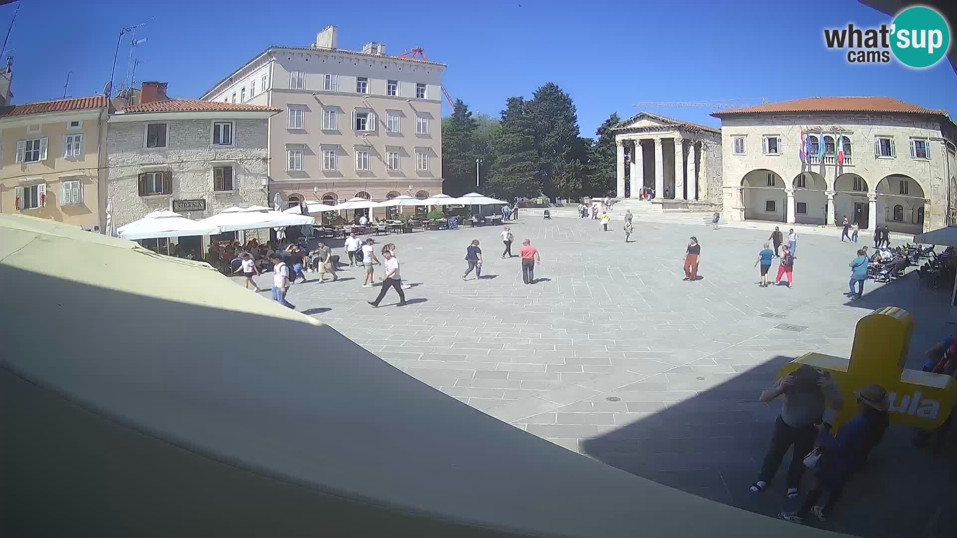 Pola – Forum e Tempio di Augusto