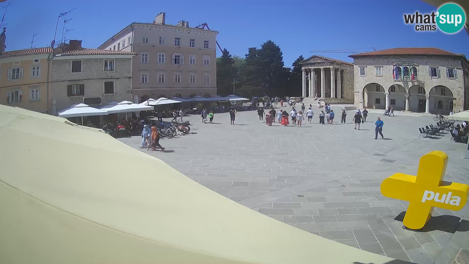 Pula – Forum i Augustov hram
