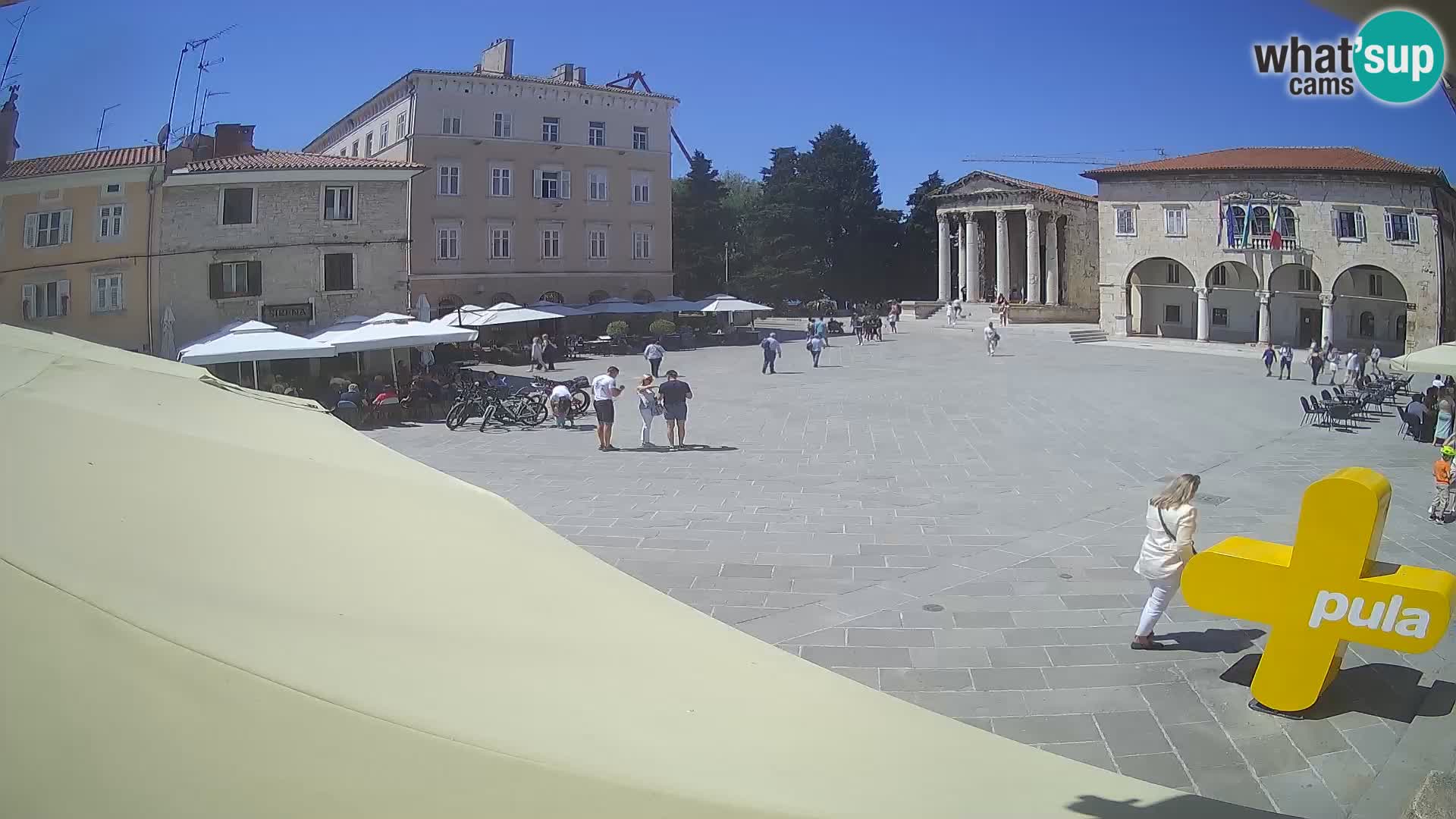Pola – Forum e Tempio di Augusto
