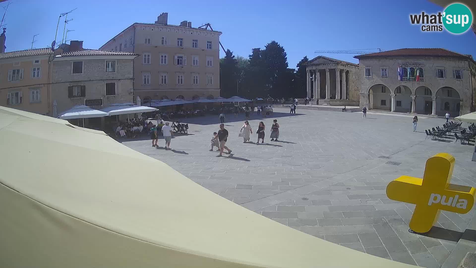 Pula – Forum et Tempio di Augusto