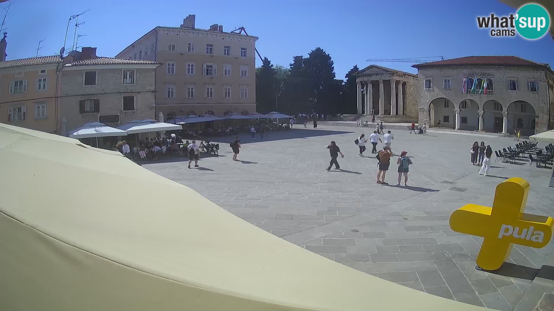 Pula – Forum el Tempio di Augusto