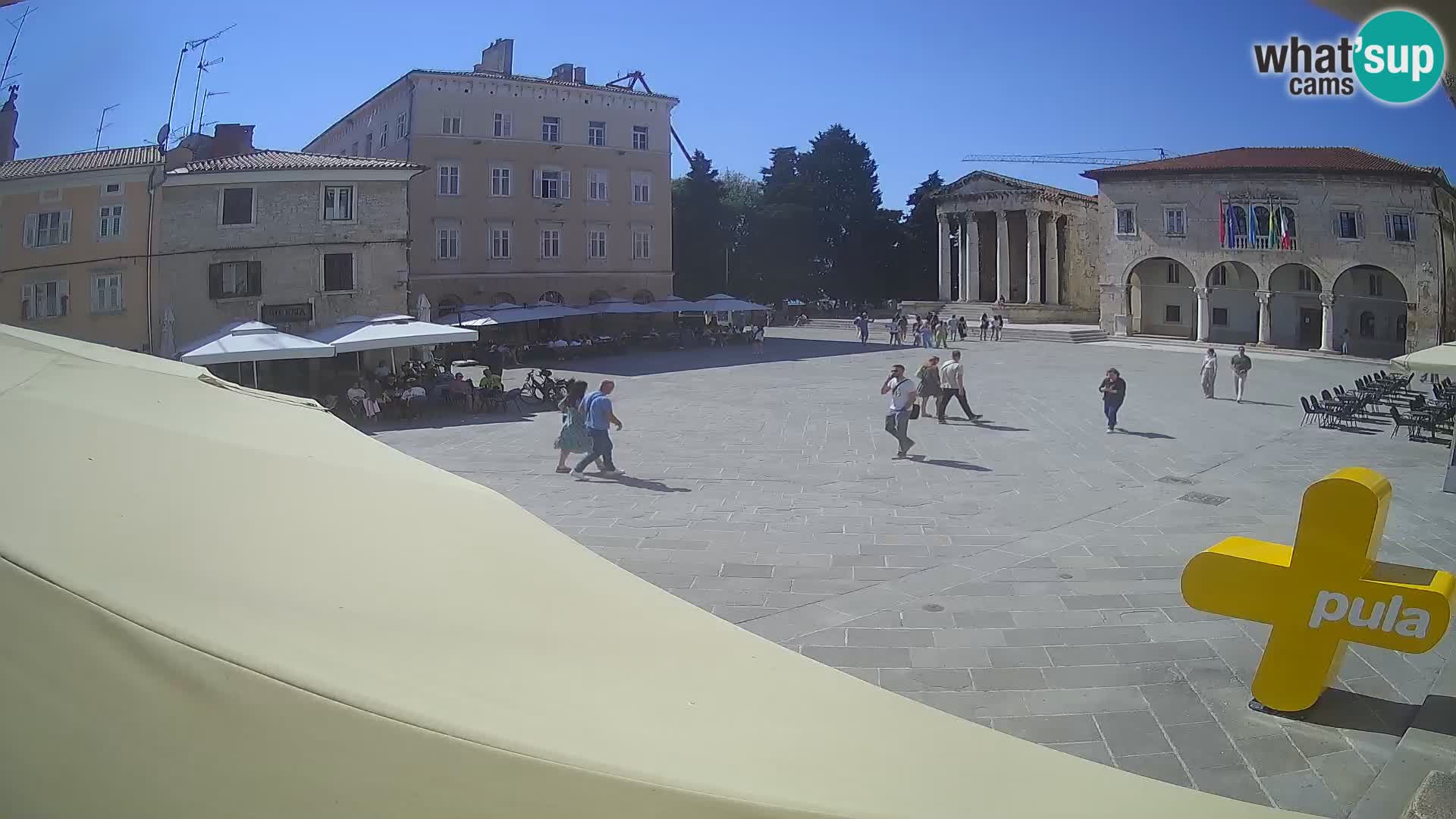 Pula – Forum et Tempio di Augusto