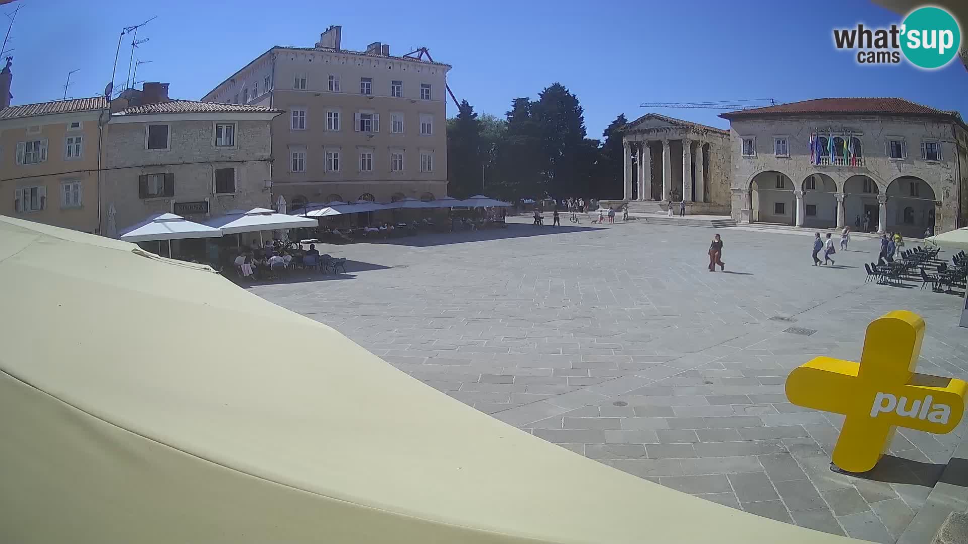 Pula – Forum el Tempio di Augusto