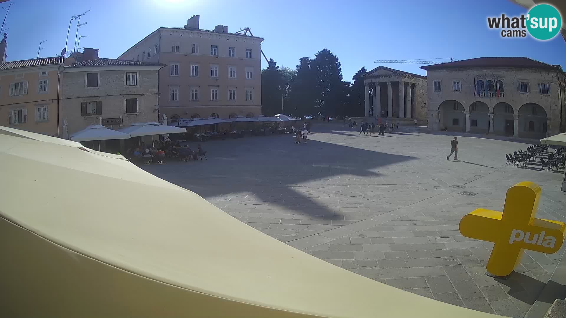 Pola – Forum e Tempio di Augusto