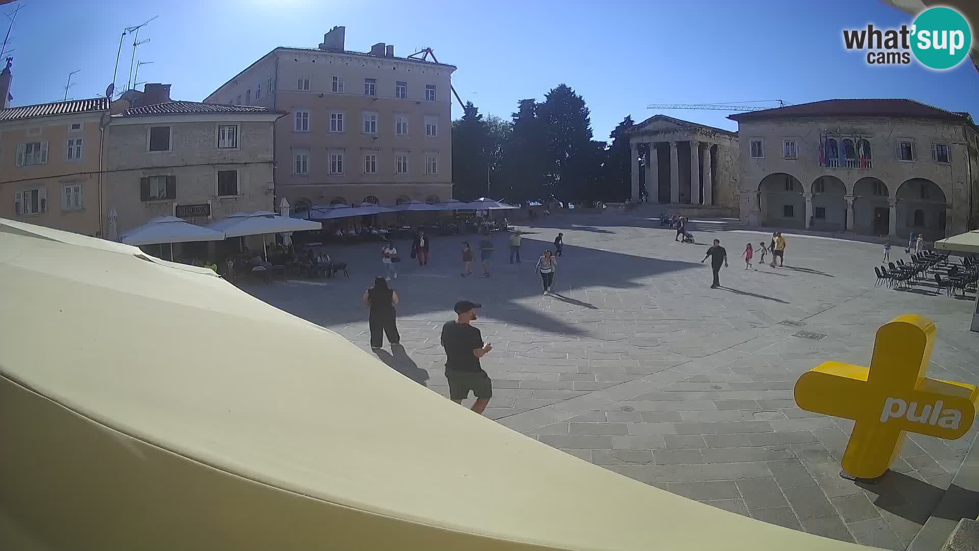 Pola – Forum e Tempio di Augusto