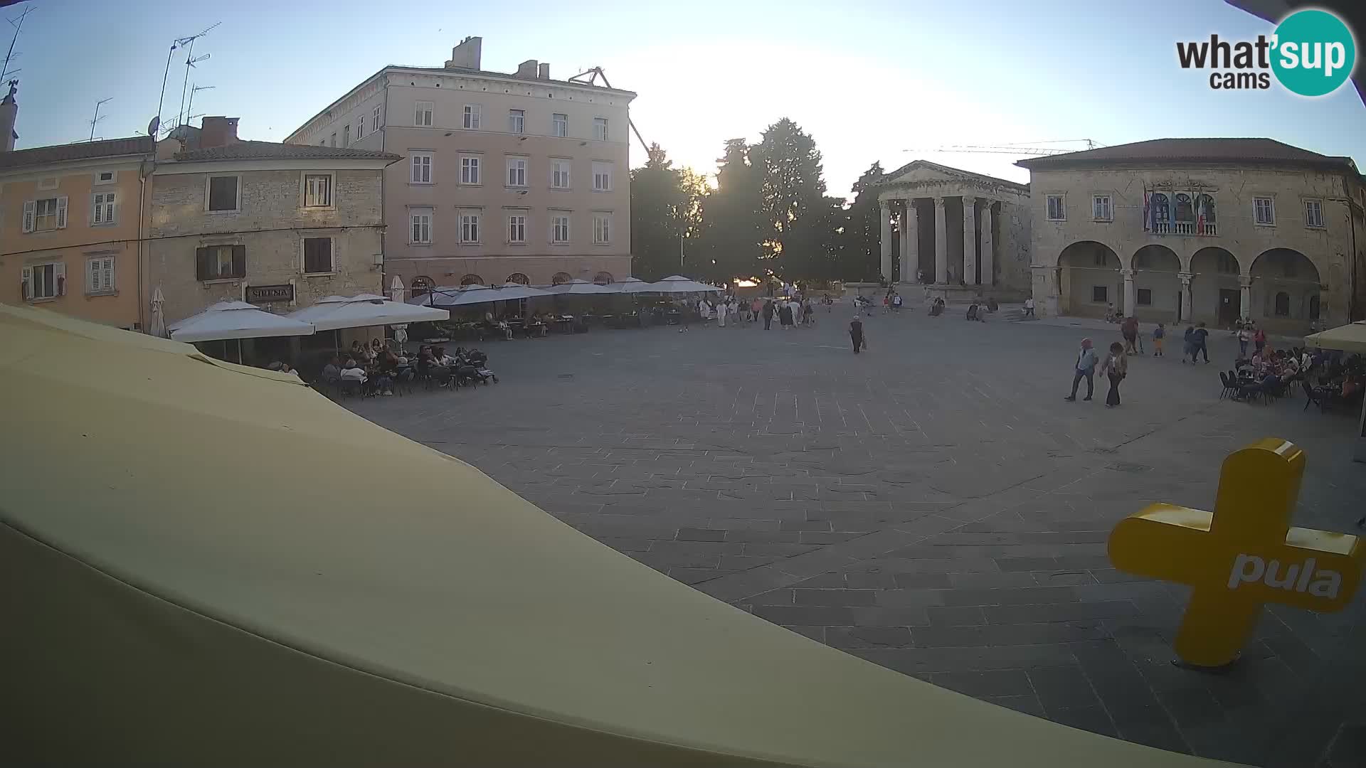 Pula – Forum et Tempio di Augusto