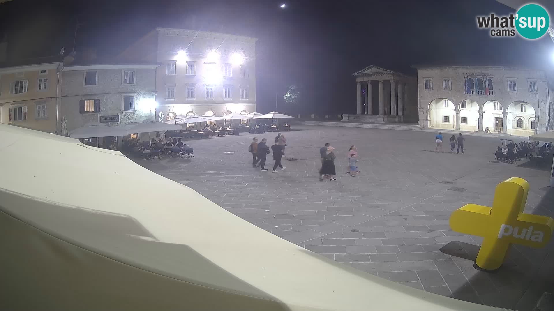 Pula – Forum el Tempio di Augusto