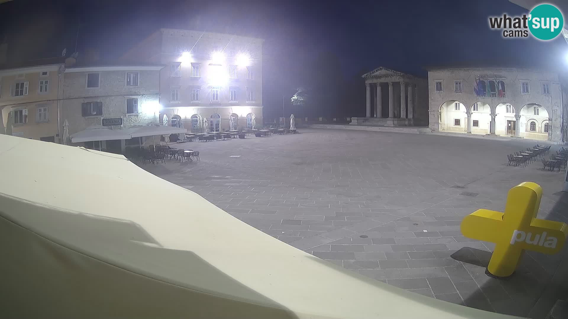 Pola – Forum e Tempio di Augusto