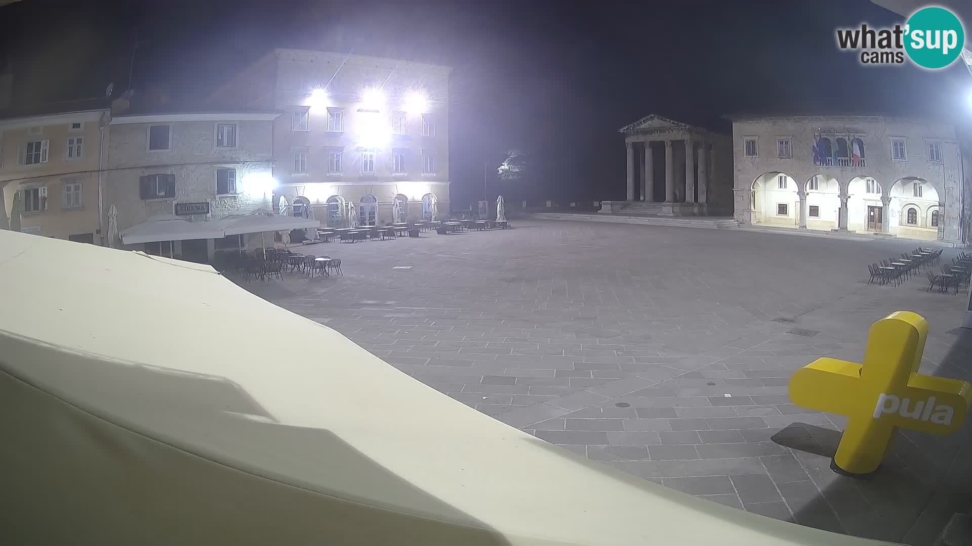Pula – Forum et Tempio di Augusto