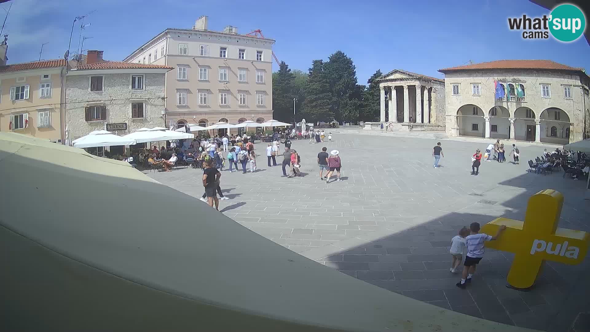 Pula – Forum et Tempio di Augusto