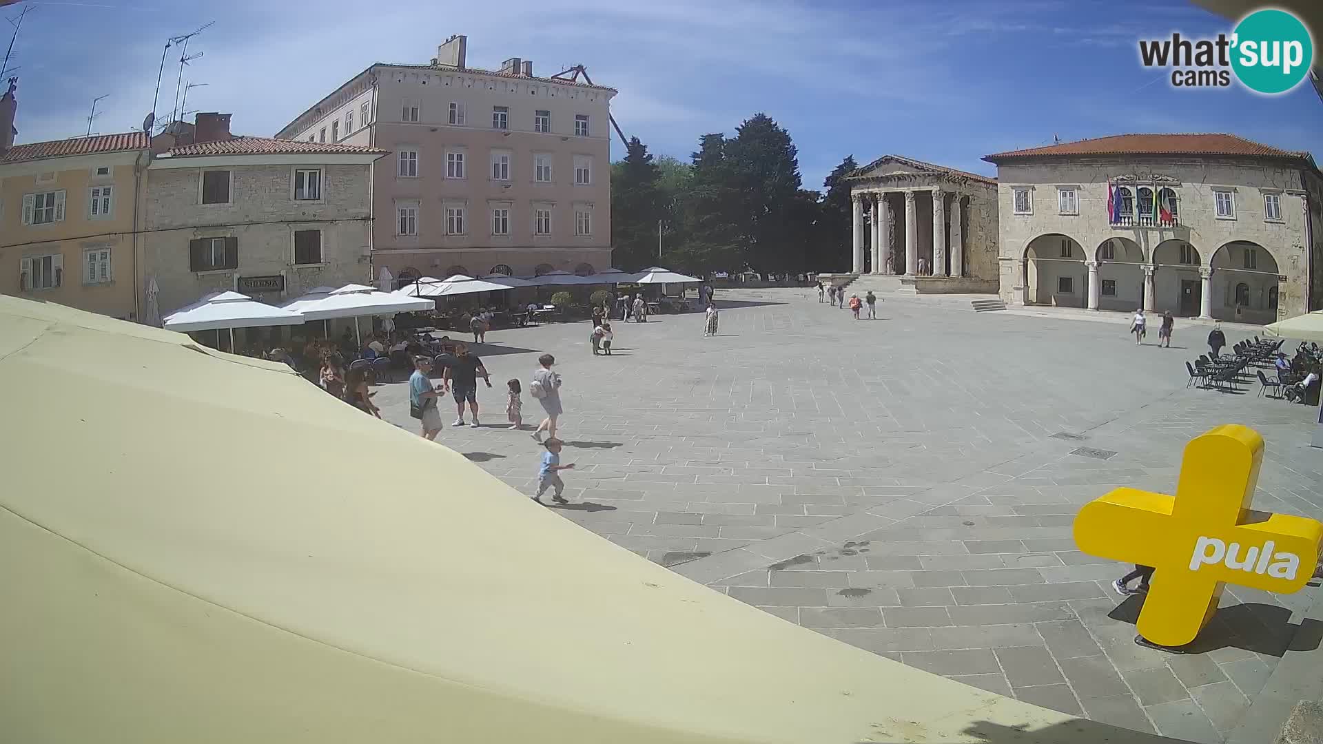 Pula – Forum et Tempio di Augusto