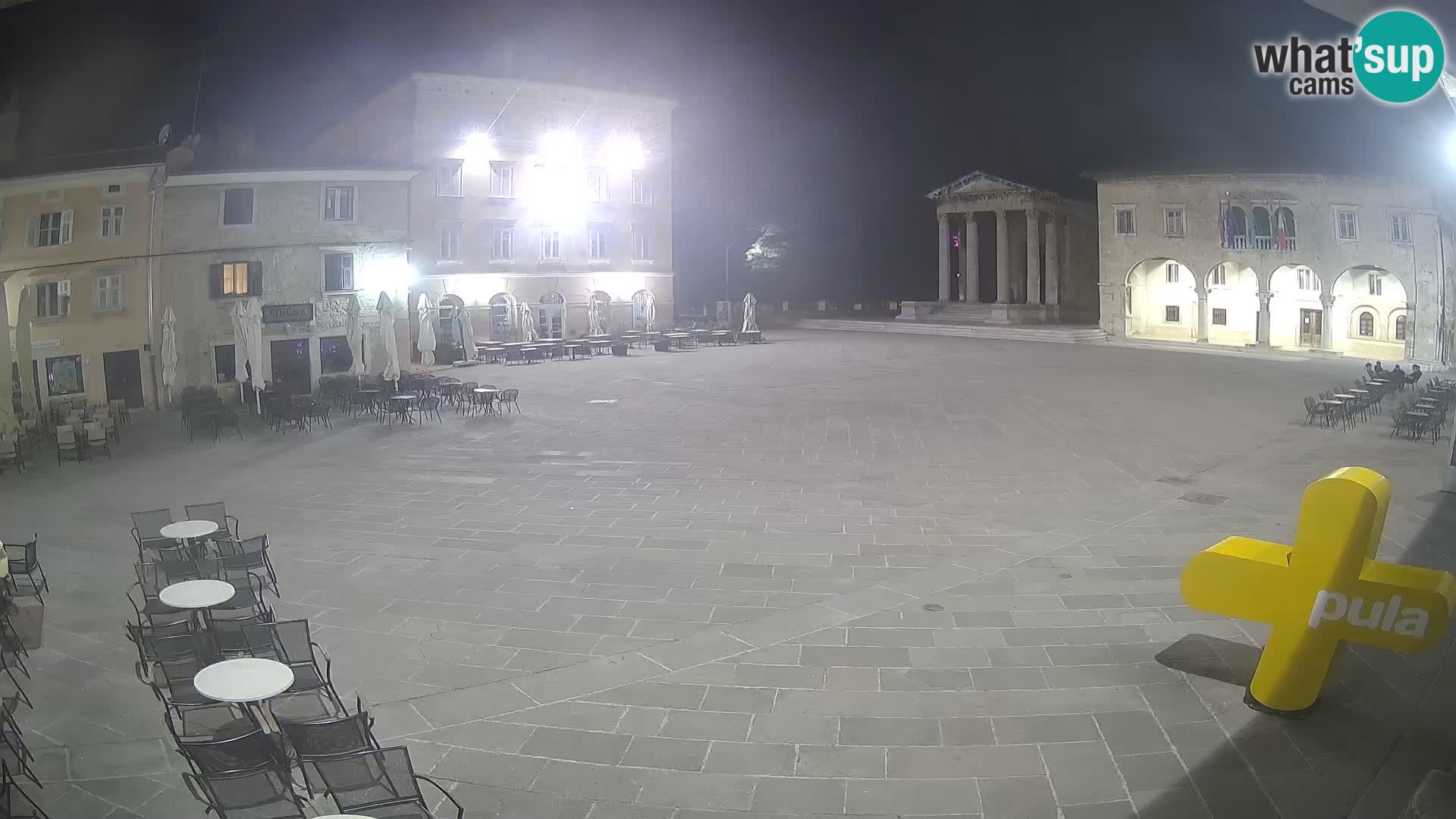 Pola – Forum e Tempio di Augusto
